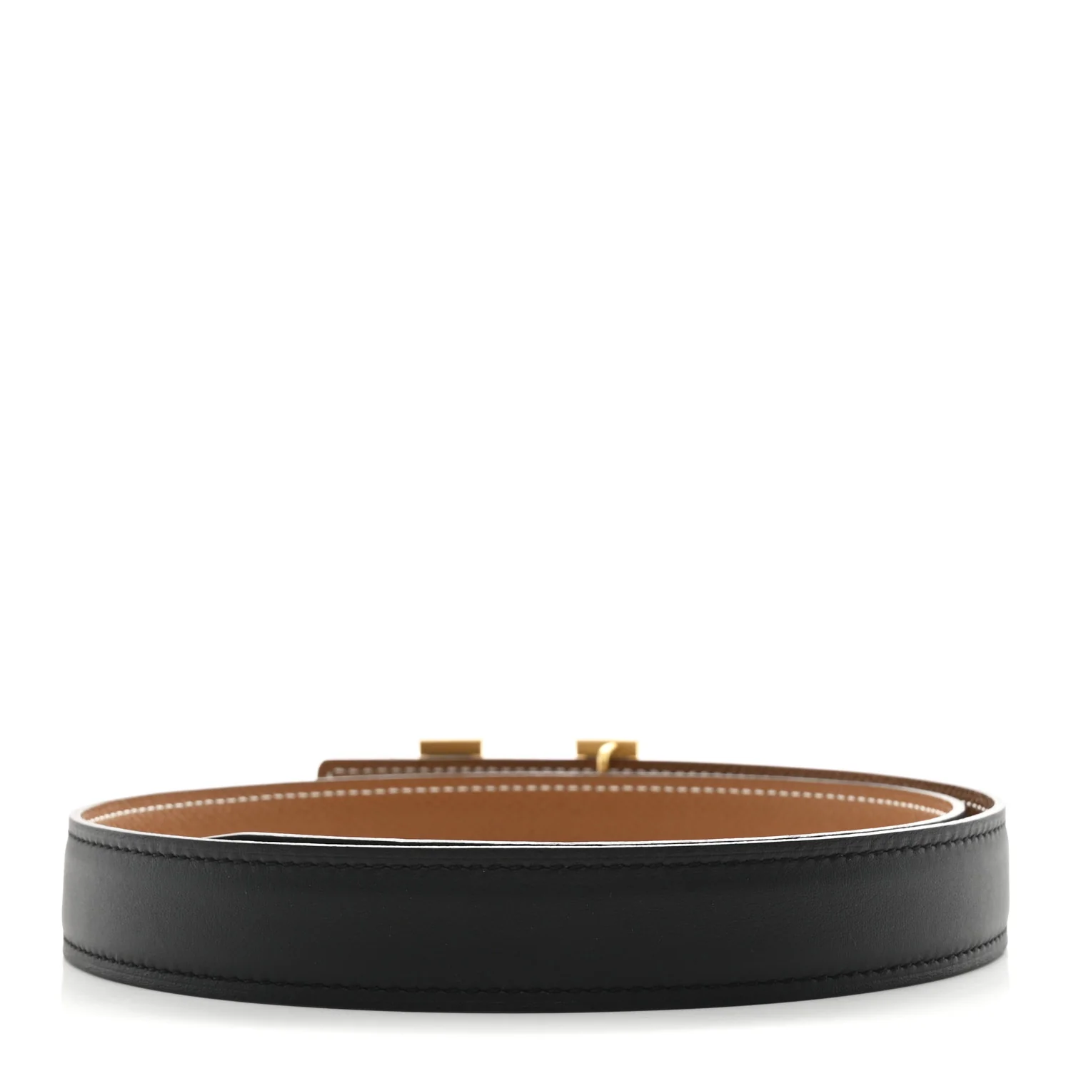 Swift Epsom 24mm Mini H Belt 70 28 Black Gold - Image 2