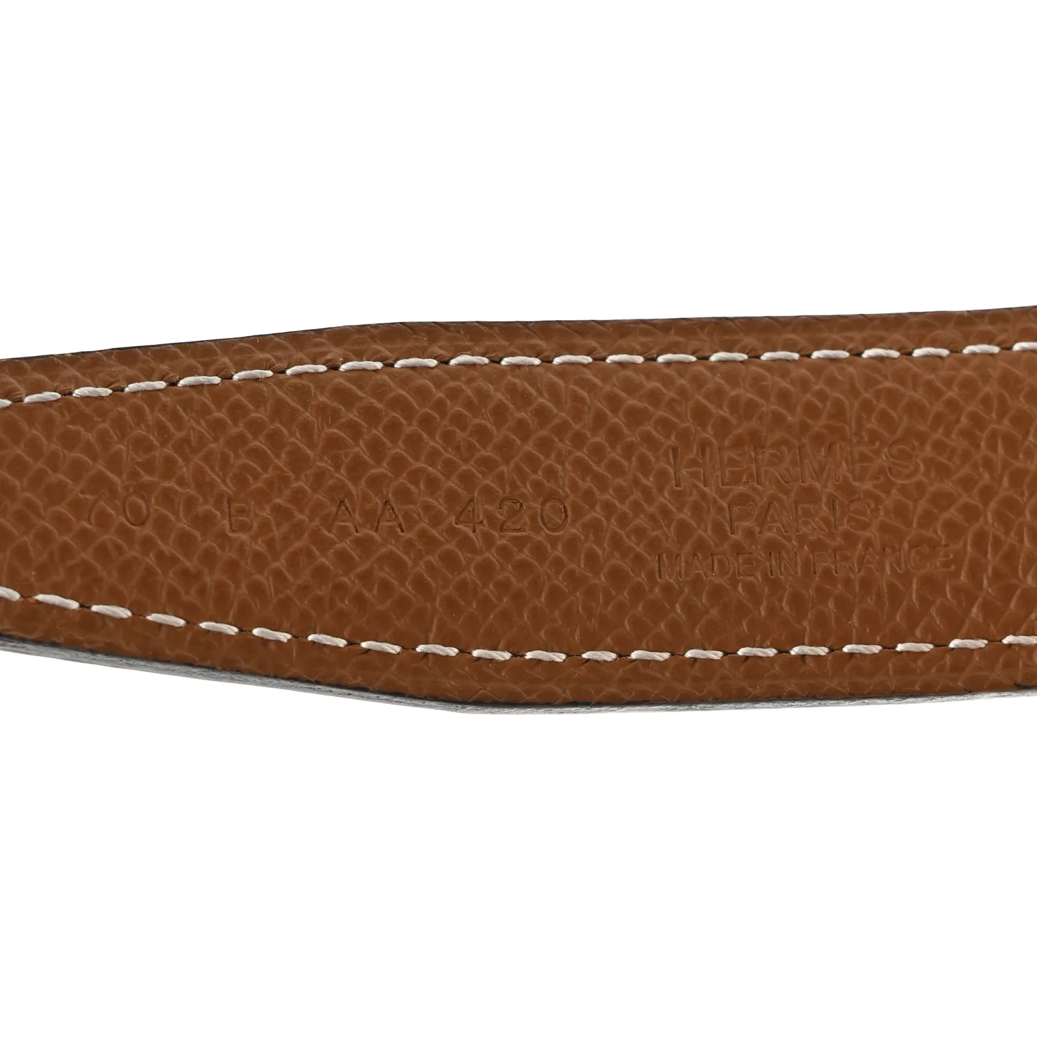 Swift Epsom 24mm Mini H Belt 70 28 Black Gold - Image 3