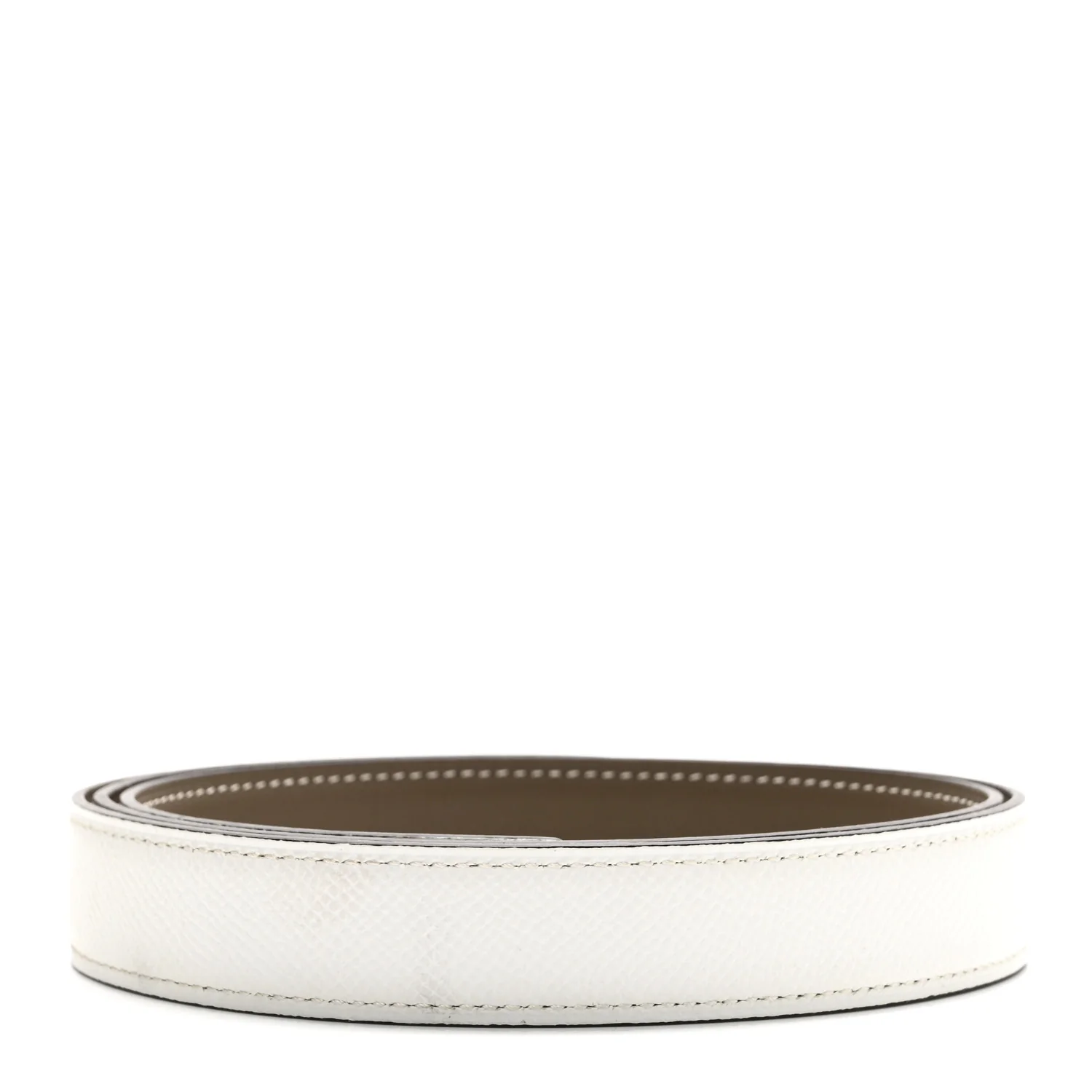 Swift Epsom 32mm Belt Strap 90 36 Etoupe White - Image 4