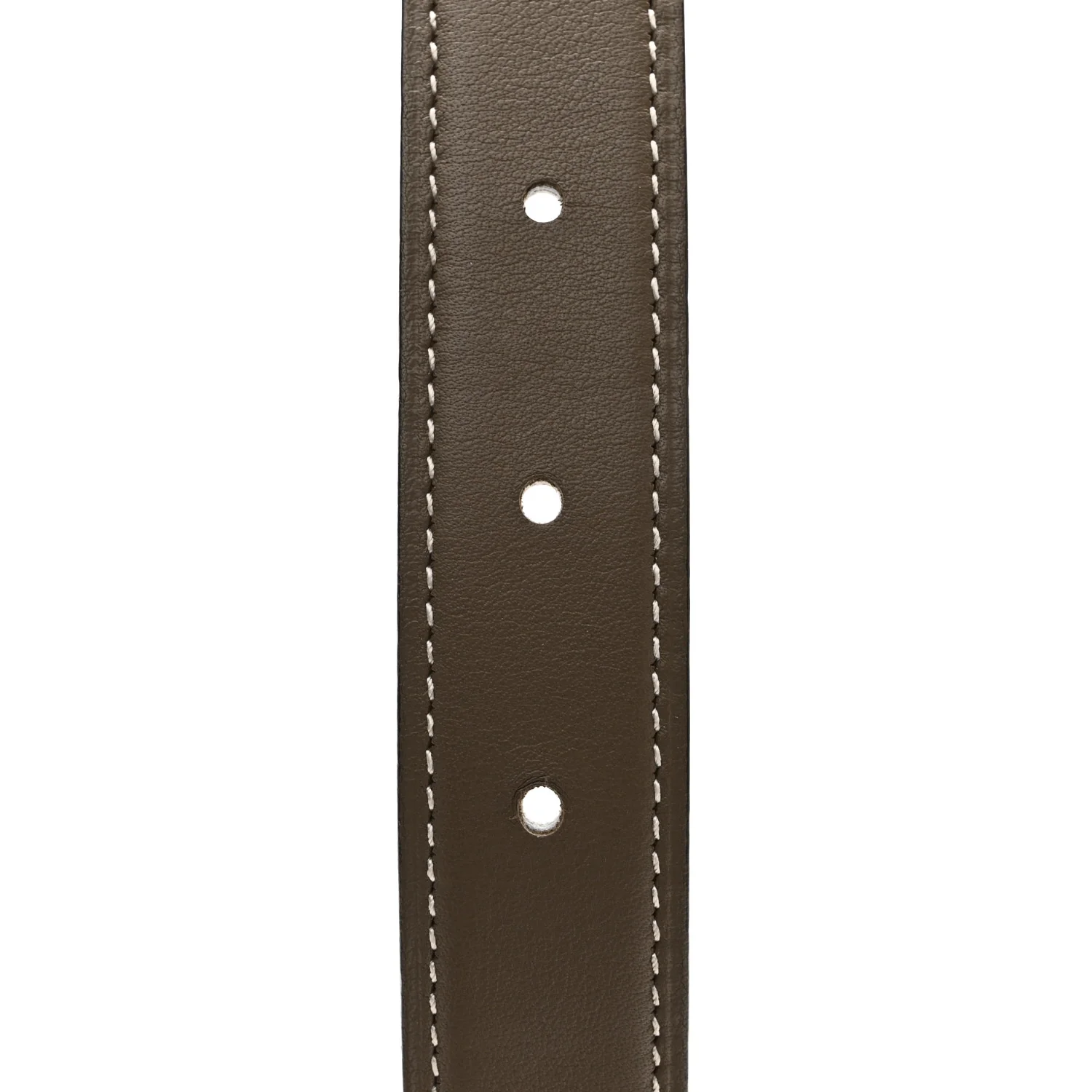 Swift Epsom 32mm Belt Strap 90 36 Etoupe White - Image 5