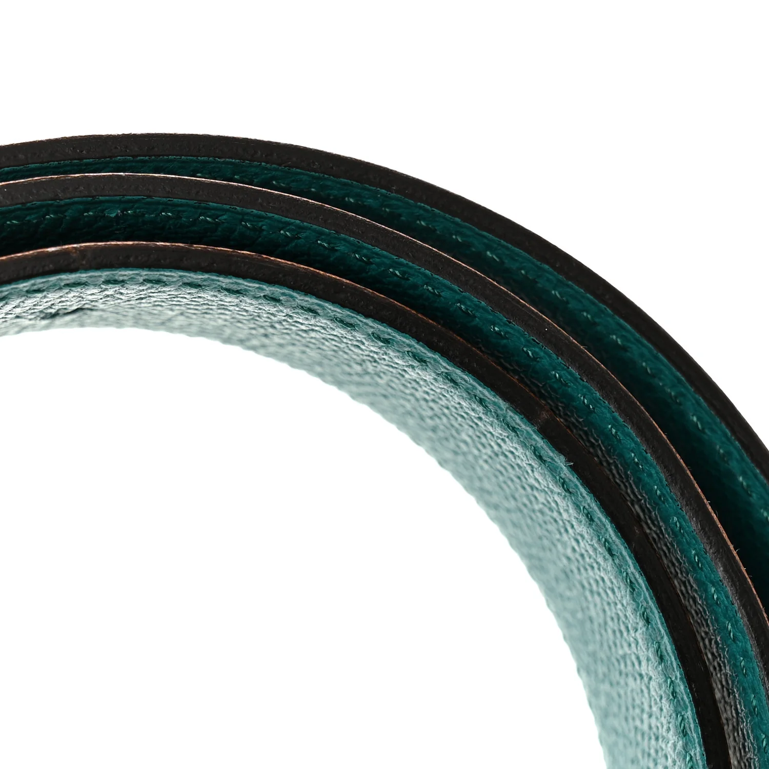 Swift Epsom 32mm H Belt 85 34 Gold Bleu Paon - Image 7