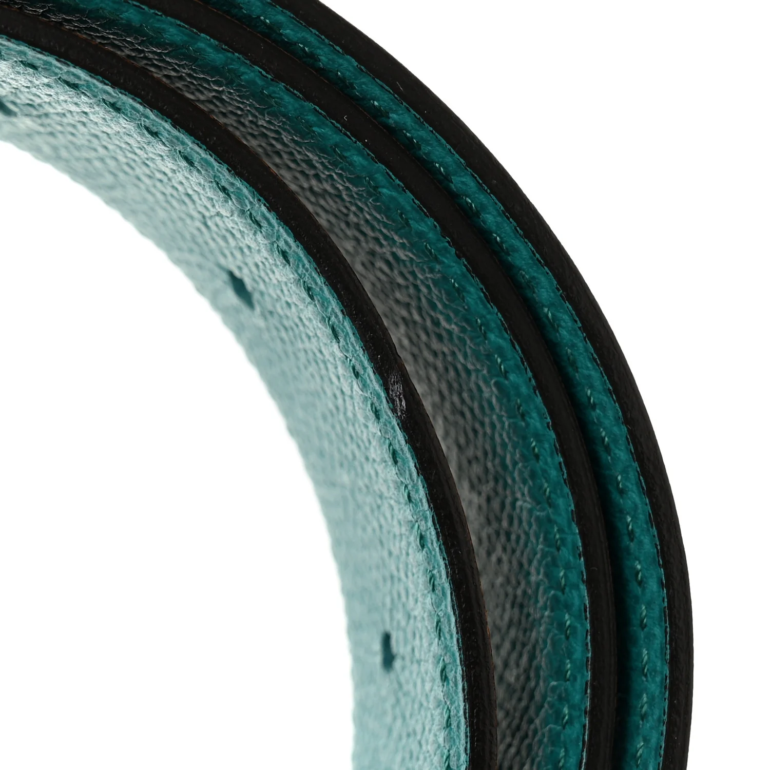 Swift Epsom 32mm H Belt 85 34 Gold Bleu Paon - Image 8