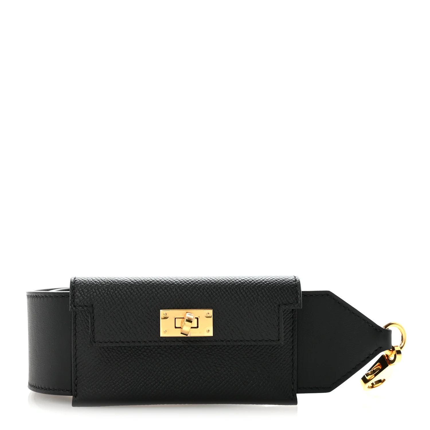 Swift Epsom Pocket Kelly Shoulder Strap Black