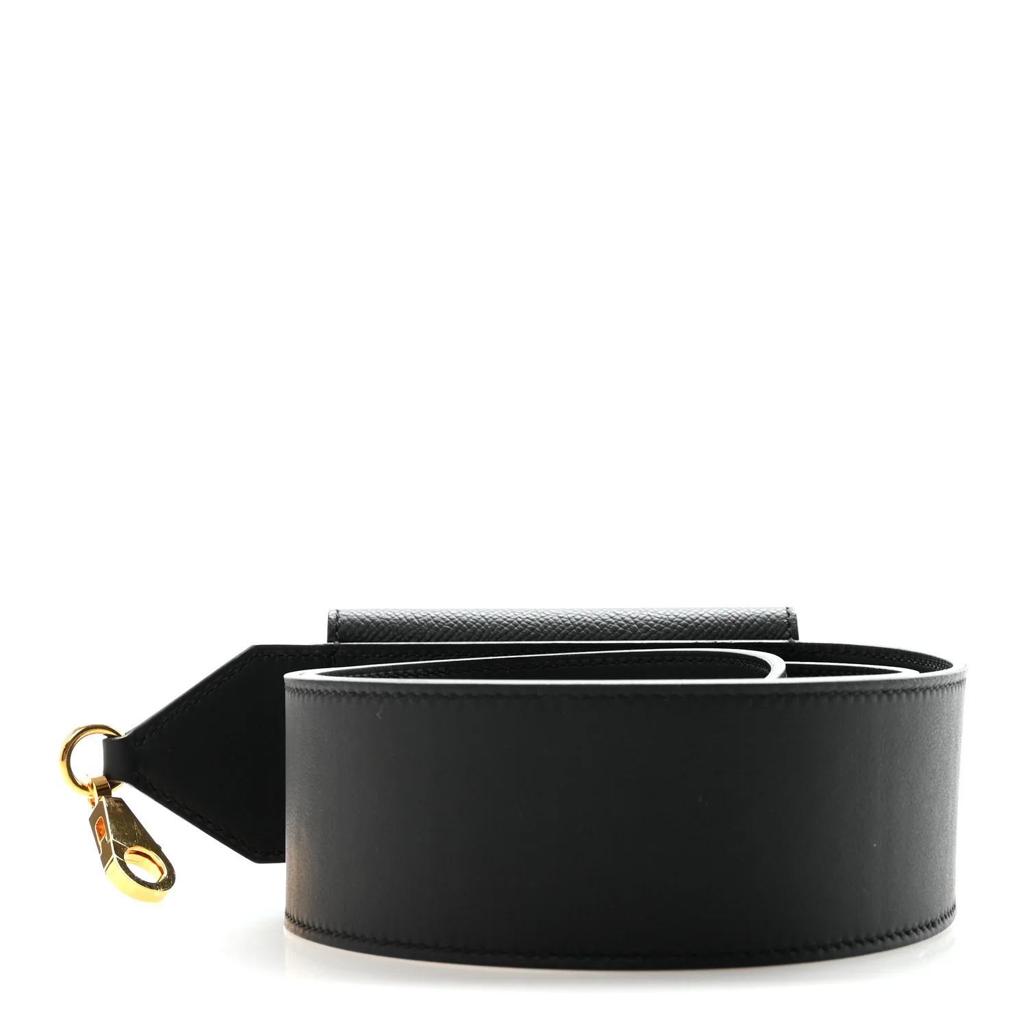 Swift Epsom Pocket Kelly Shoulder Strap Black - Image 4