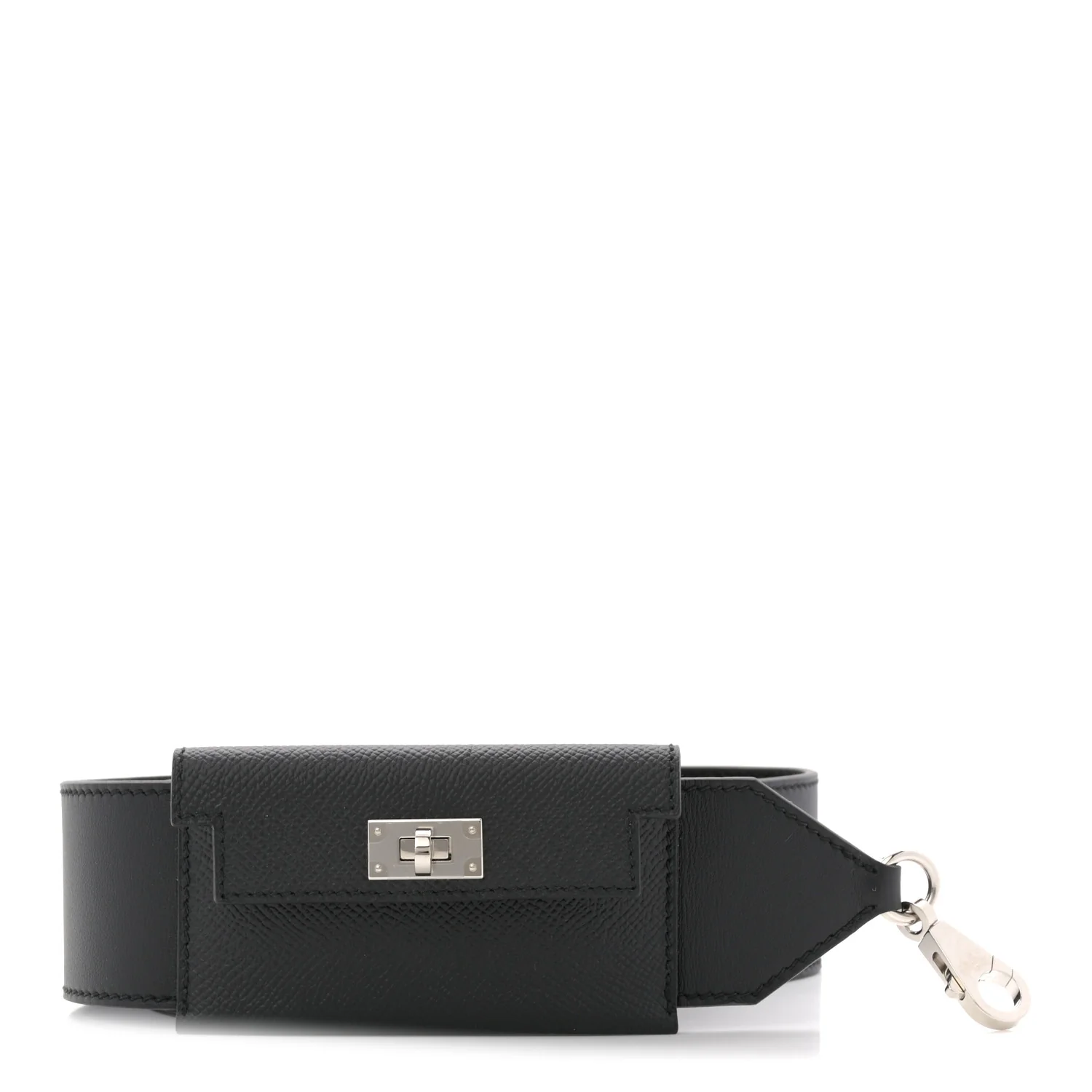 Swift Epsom Pocket Kelly Shoulder Strap Black