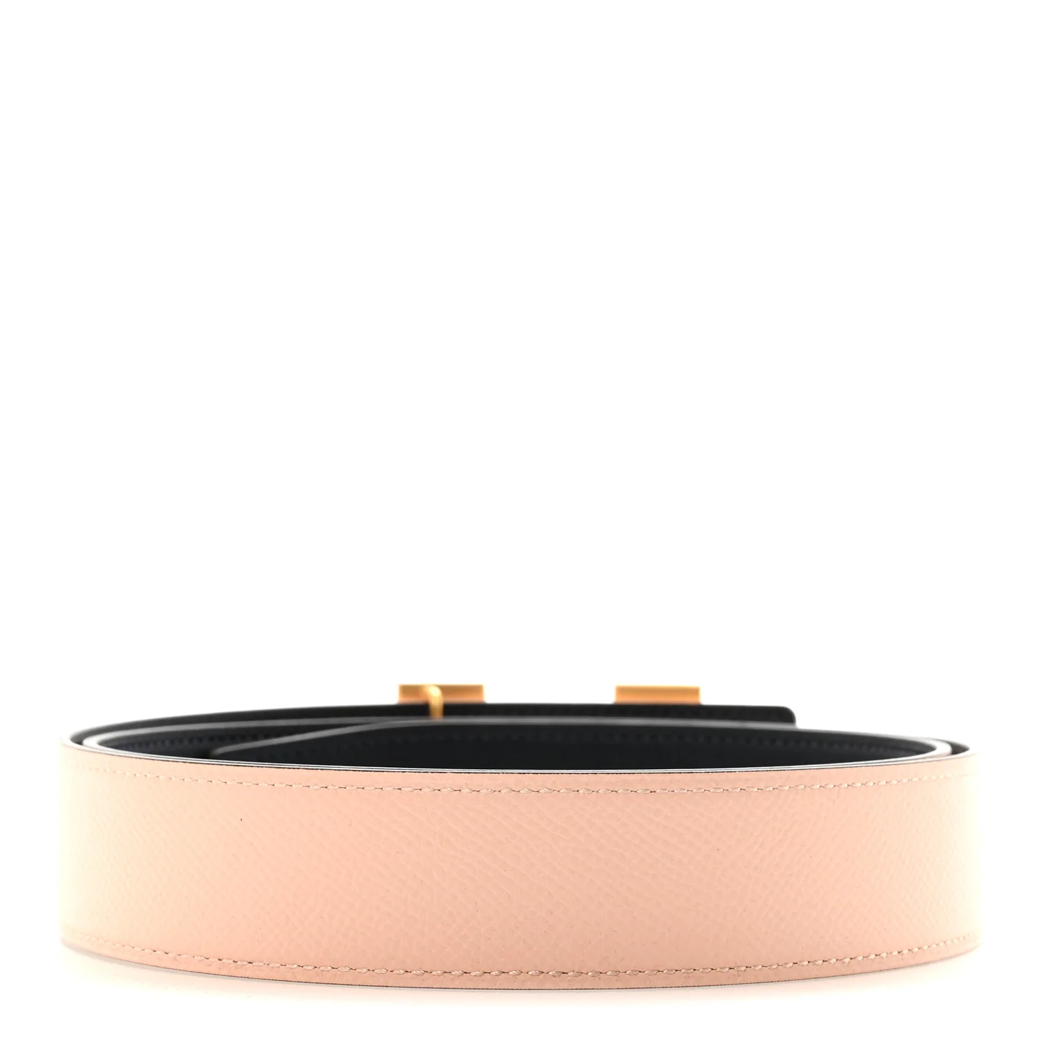 Swift Epsom Reversible 32mm Martelee H Belt 90 36 Bleu Indigo Rose Eglantine - Image 2