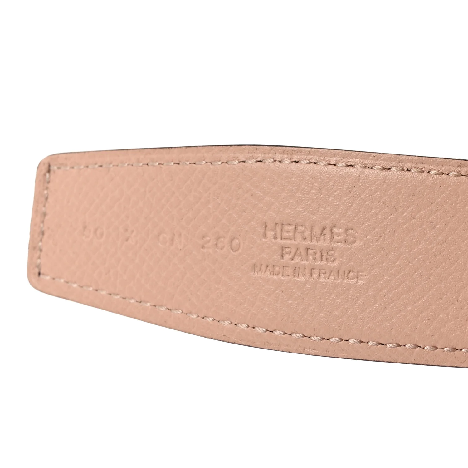 Swift Epsom Reversible 32mm Martelee H Belt 90 36 Bleu Indigo Rose Eglantine - Image 5