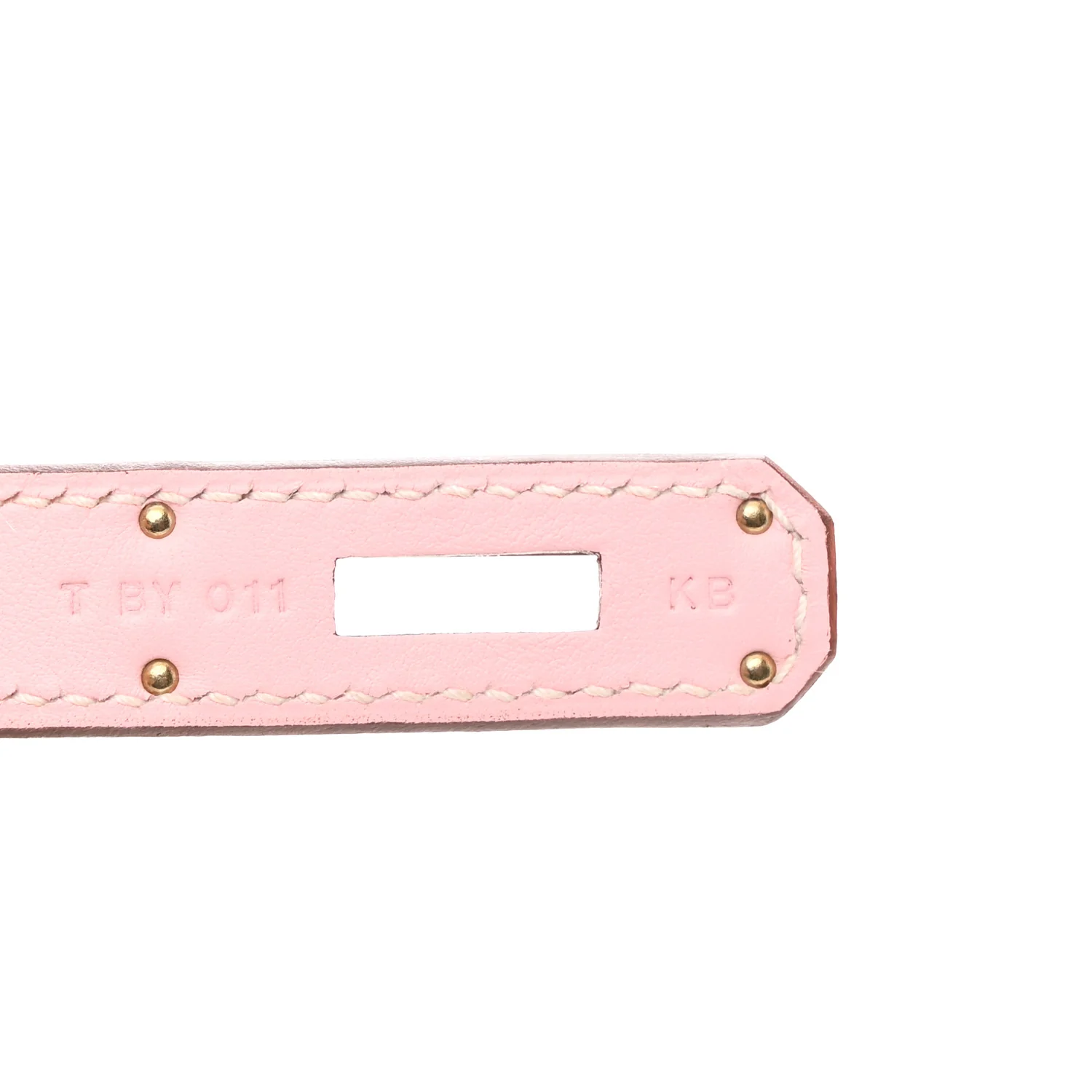 Swift Horseshoe Bi-Color Birkin 30 Jaune Poussin Rose Sakura - Image 7