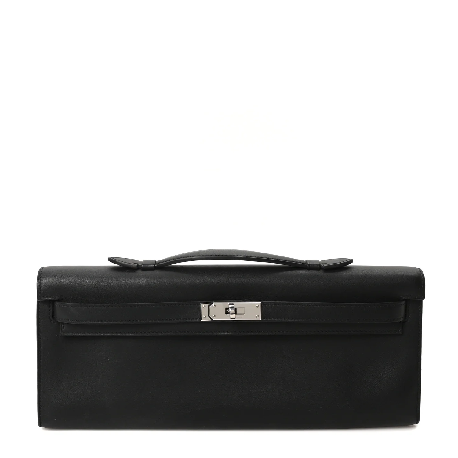 Swift Kelly Cut Clutch Pochette Black
