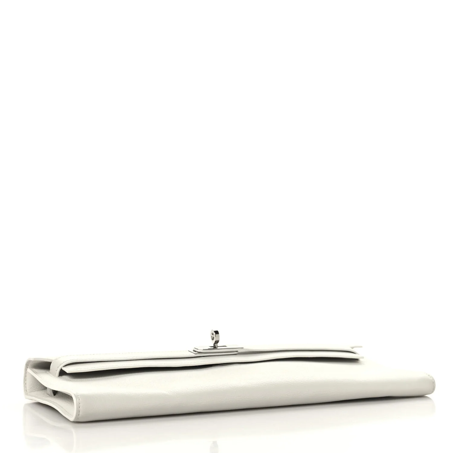Swift Kelly Cut Clutch Pochette White - Image 4