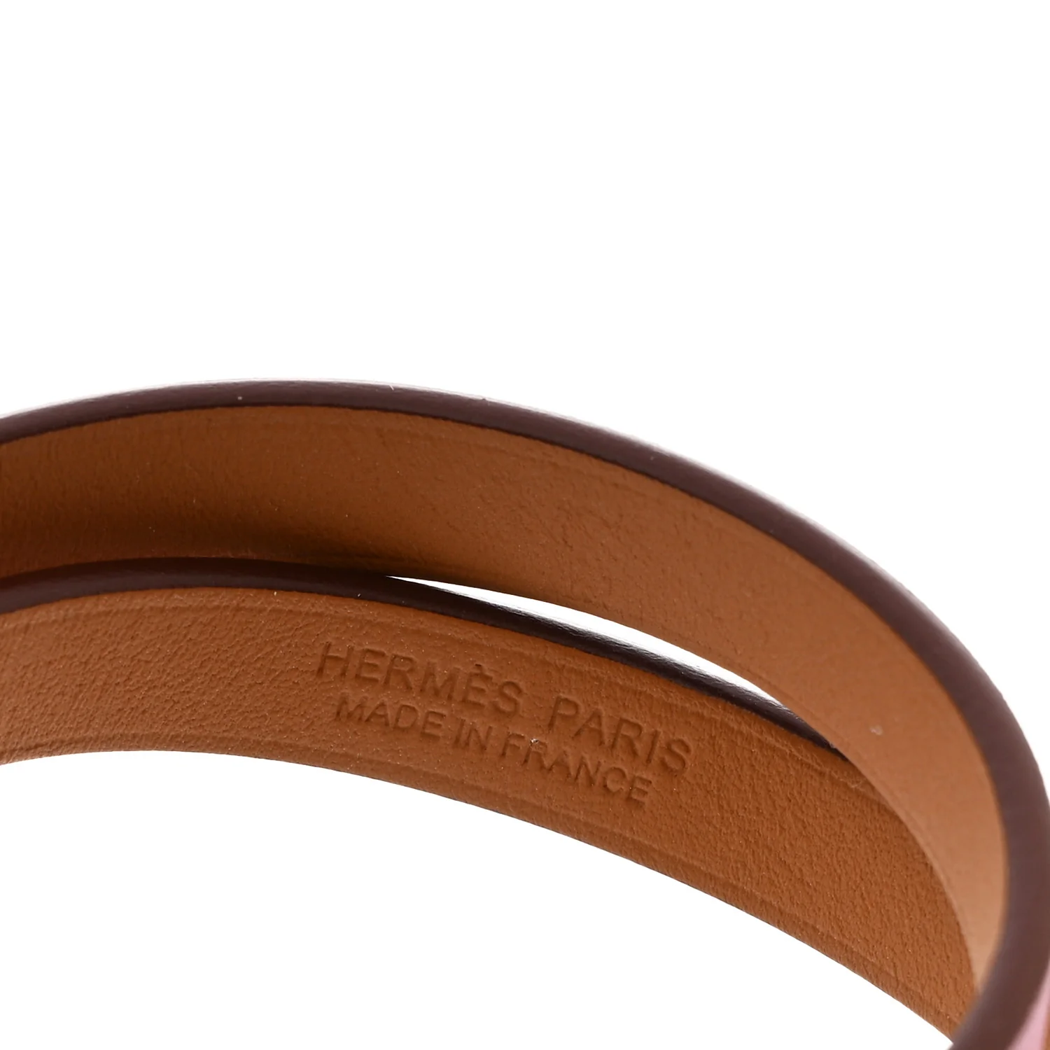 Swift Kelly Double Tour Bracelet T3 Mauve Sylvestre - Image 4