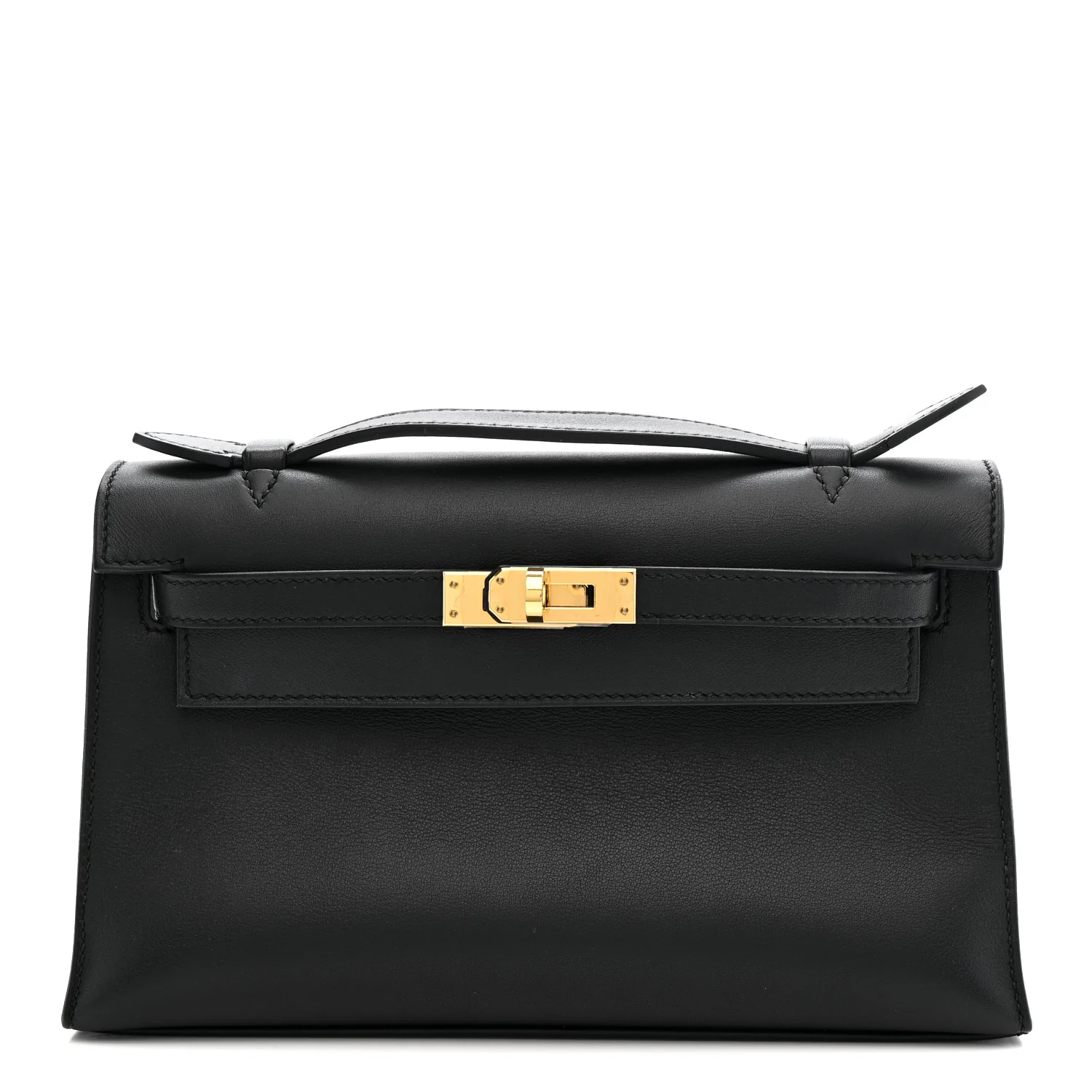 Swift Kelly Pochette Clutch Black