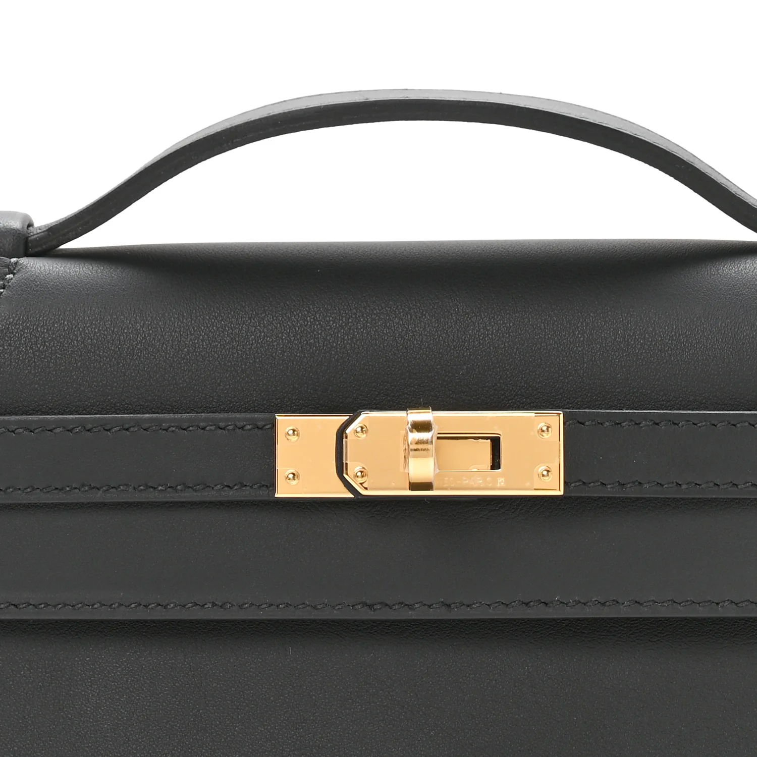 Swift Kelly Pochette Clutch Black - Image 7