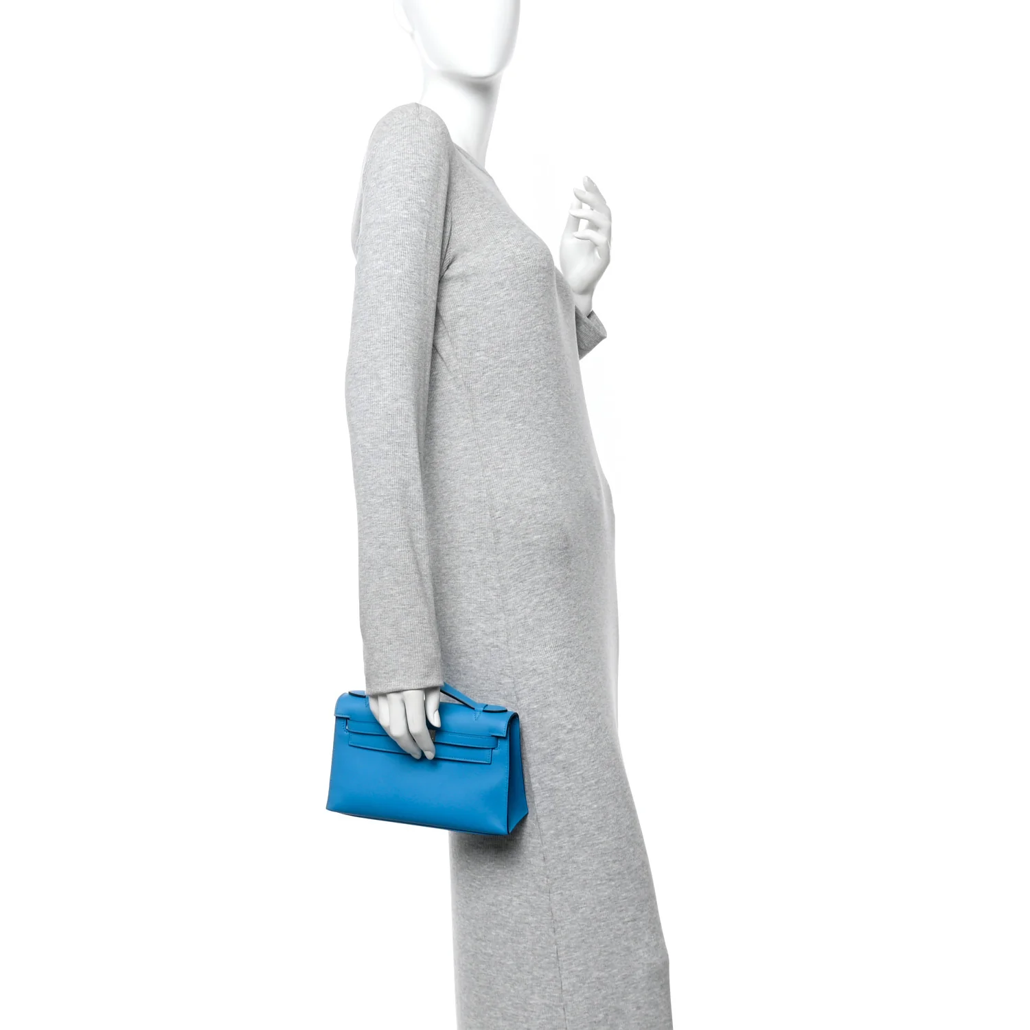 Swift Kelly Pochette Clutch Bleu Frida - Image 2