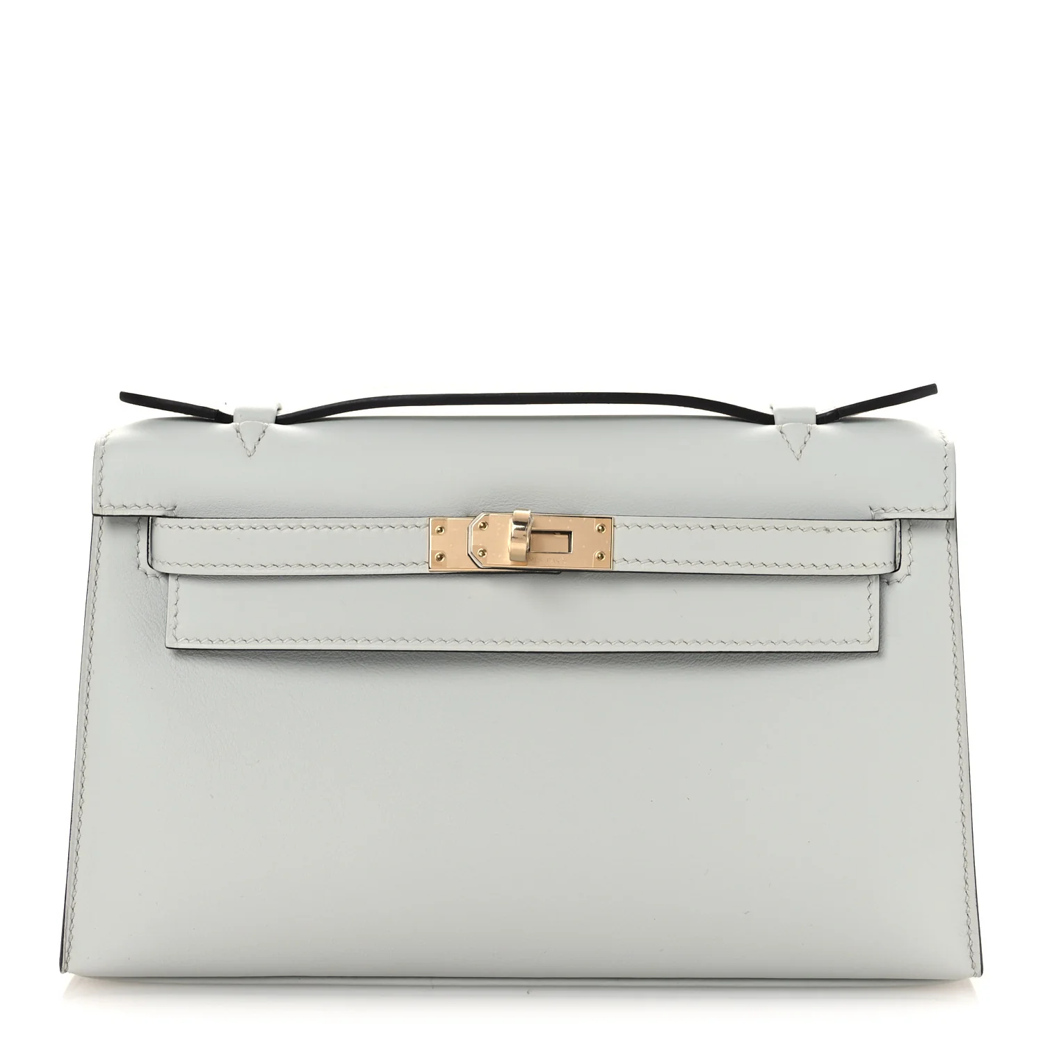 Swift Kelly Pochette Clutch Gris Platine