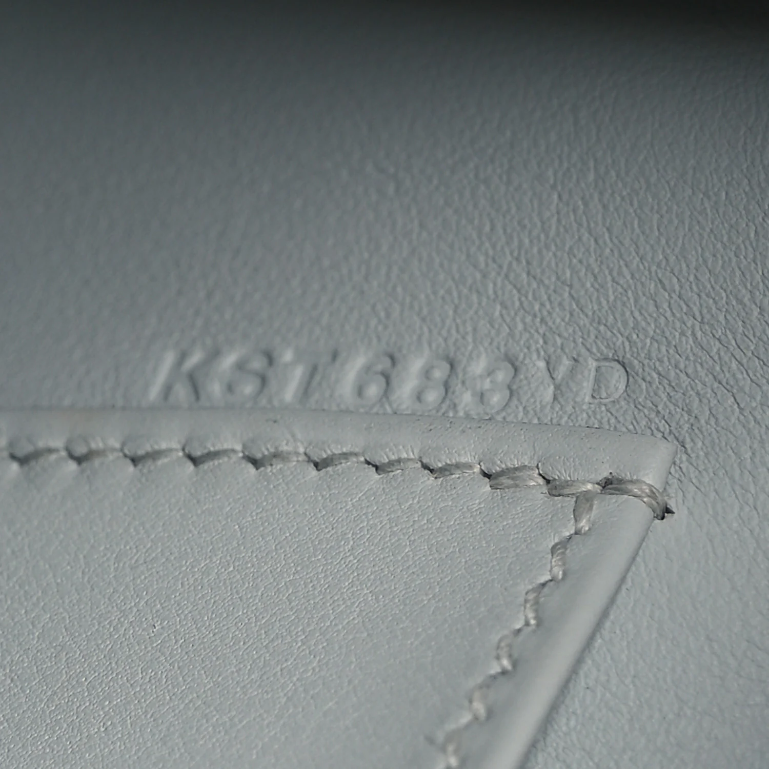 Swift Kelly Pochette Clutch Gris Platine - Image 7