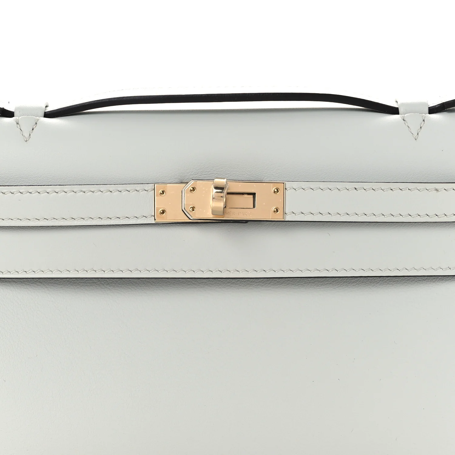 Swift Kelly Pochette Clutch Gris Platine - Image 8