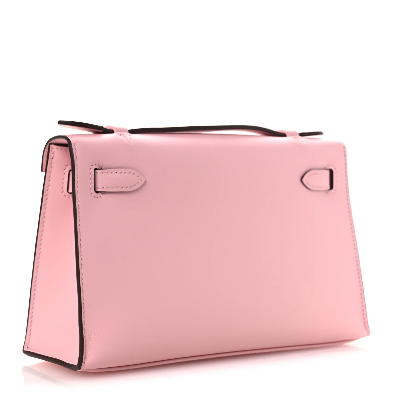 Swift Kelly Pochette Clutch Rose Sakura - Image 3