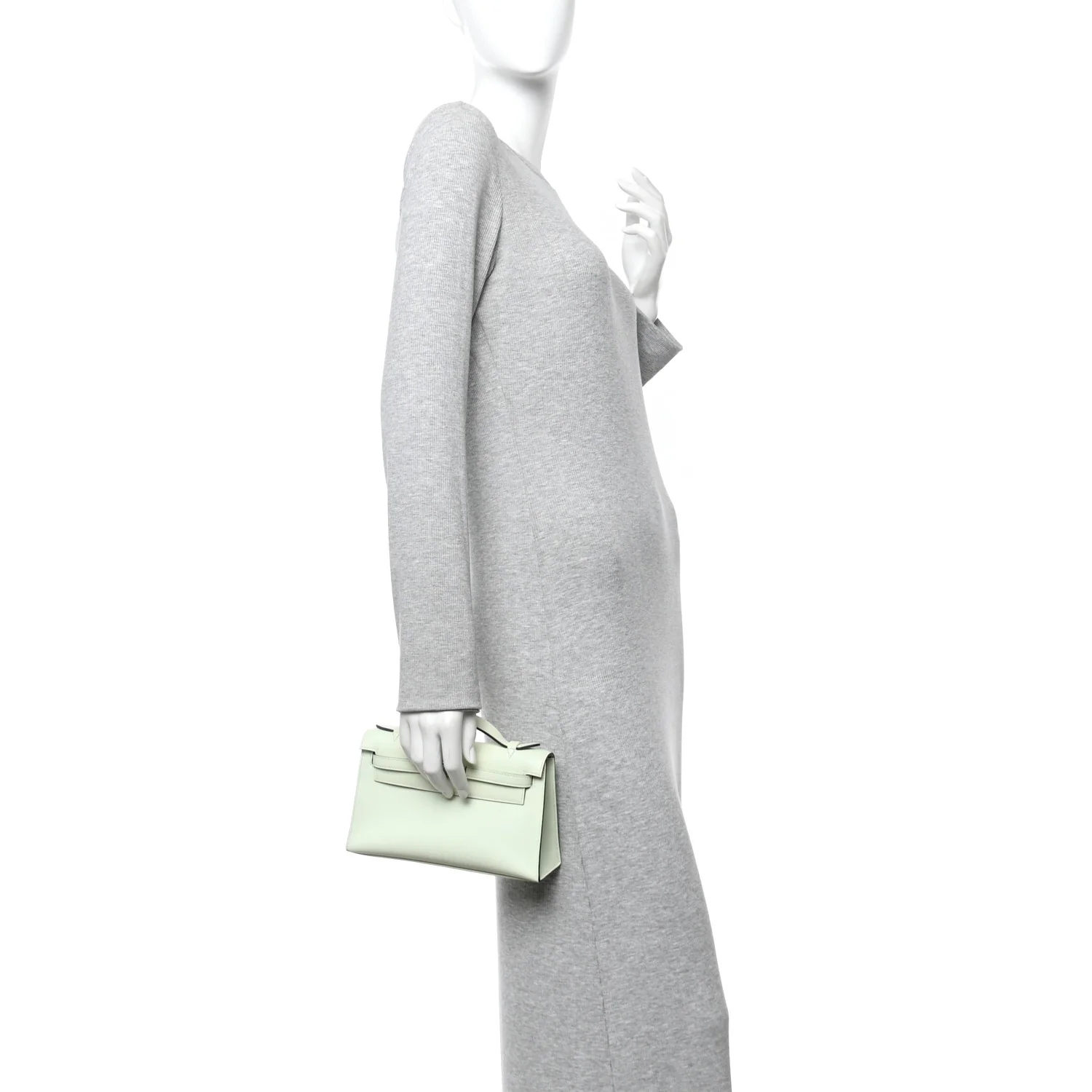 Swift Kelly Pochette Clutch Vert Fizz - Image 2