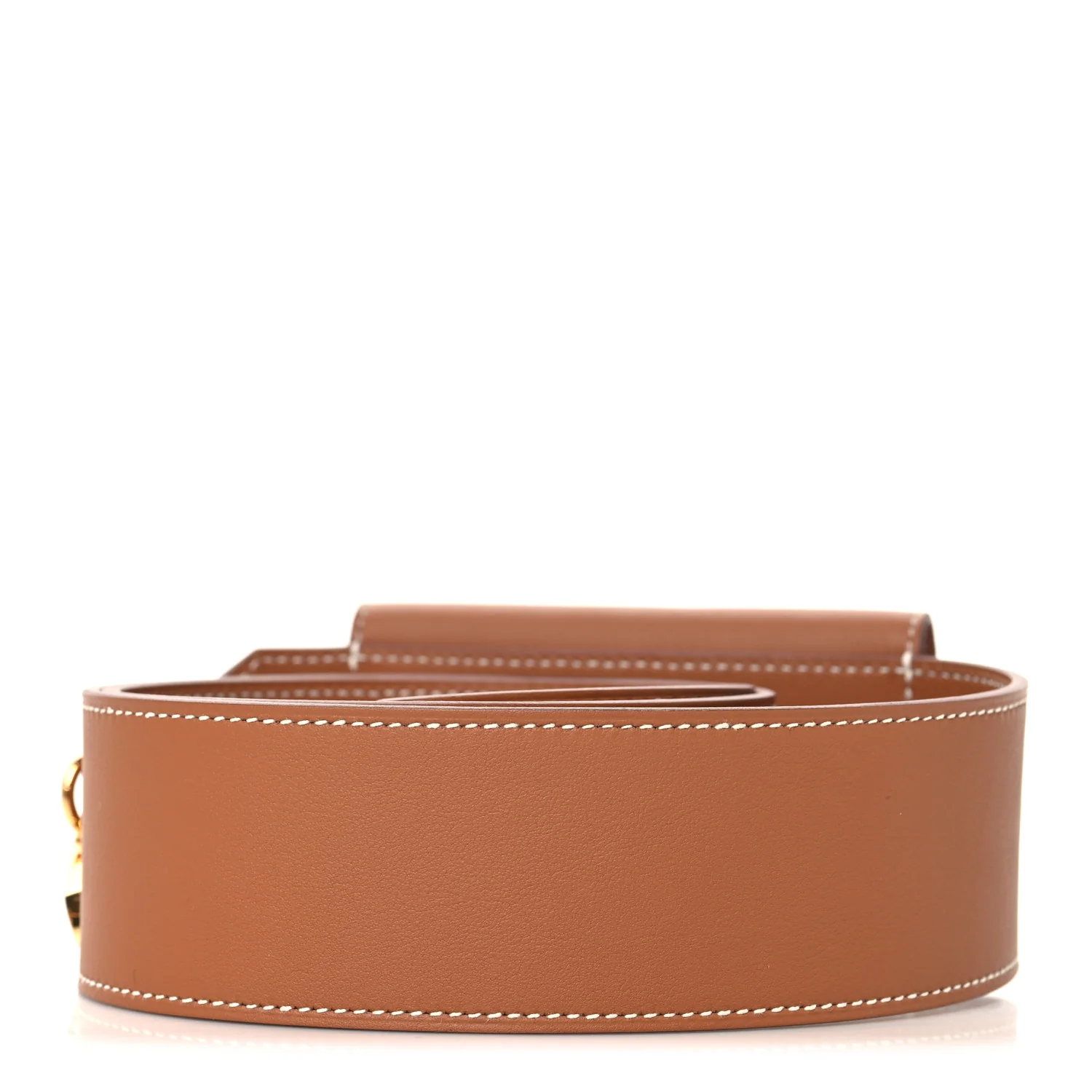 Swift Shearling Kelly Pocket Plush Shoulder Strap Gold - Image 2