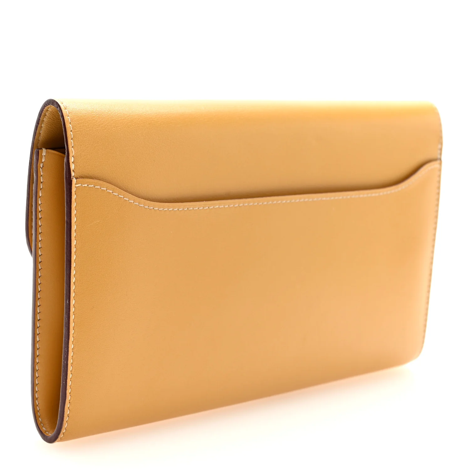 Tadelakt Lizard Constance Long Wallet Sable Cecil - Image 3