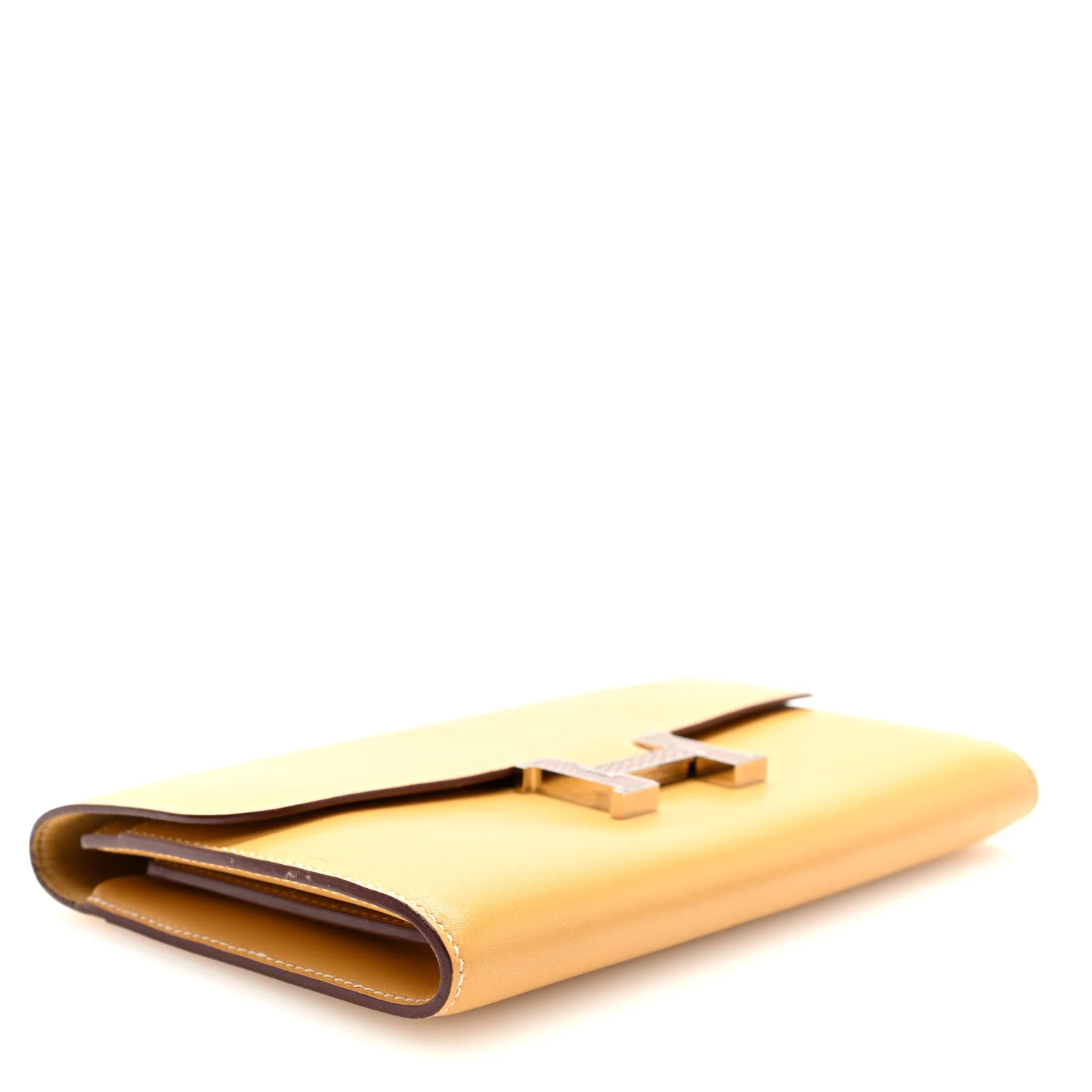 Tadelakt Lizard Constance Long Wallet Sable Cecil - Image 4