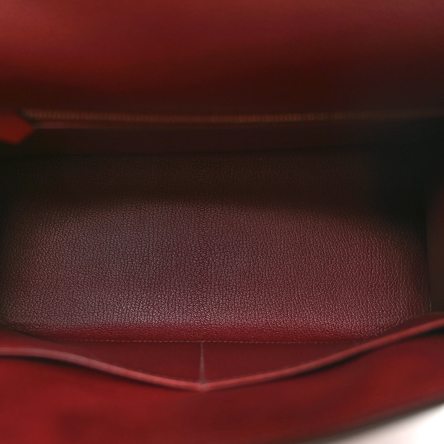 Tadelakt Taurillon Clemence Epsom Kellygraphie Lettre E Kelly Sellier 28 Rouge H Capucine Bleu Brighton - Image 5