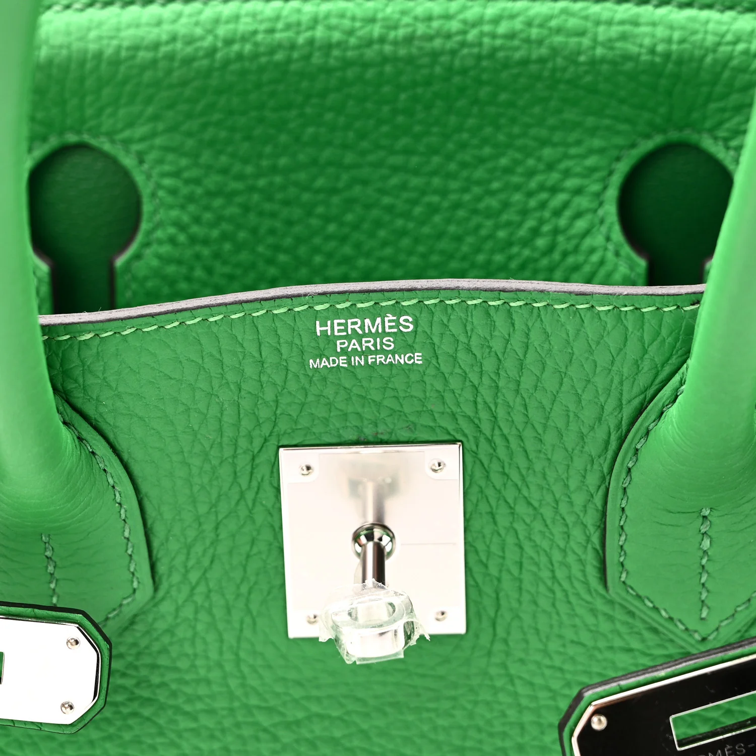 Taurillon Clemence Birkin 30 Bambou - Image 6