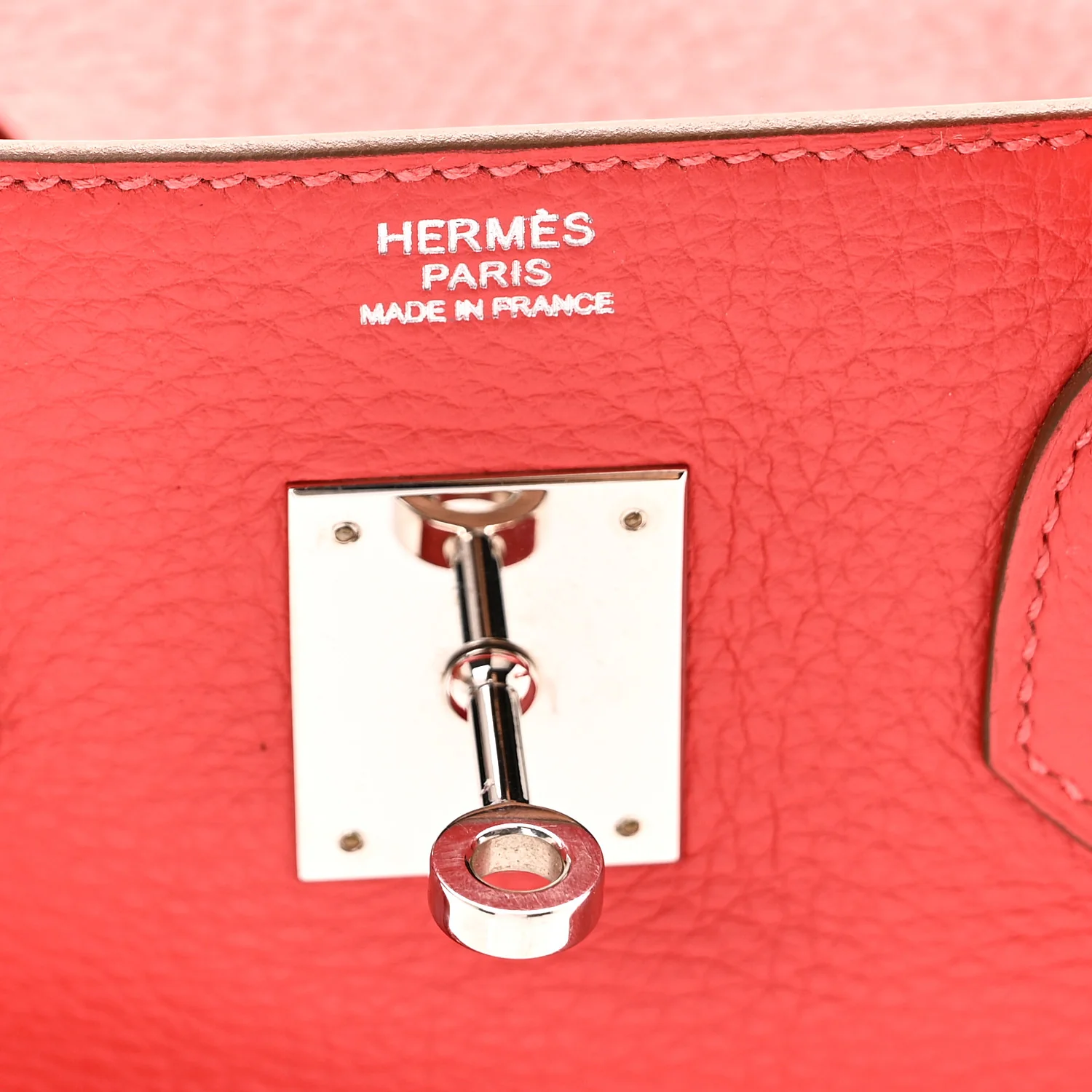Taurillon Clemence Birkin 30 Rose Jaipur - Image 6