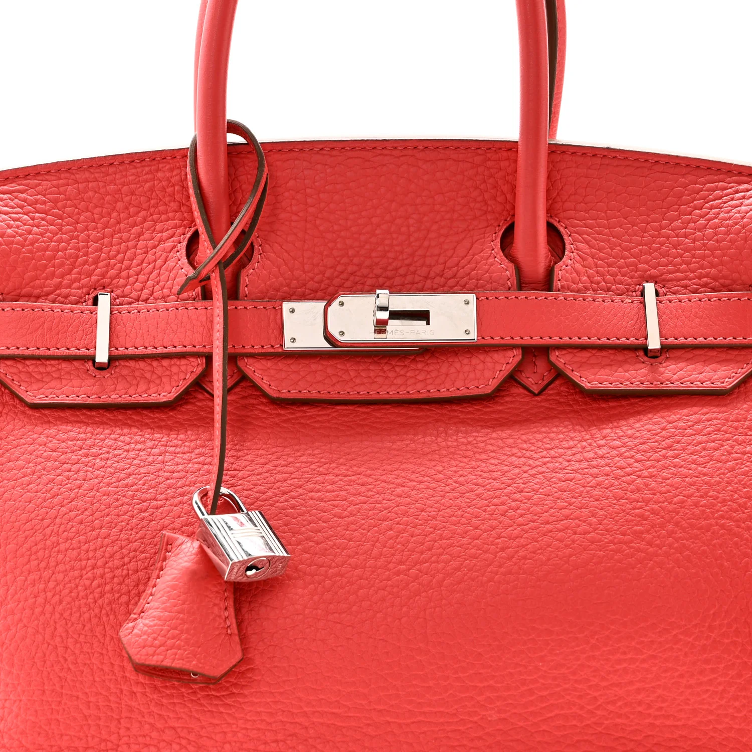 Taurillon Clemence Birkin 30 Rose Jaipur - Image 8