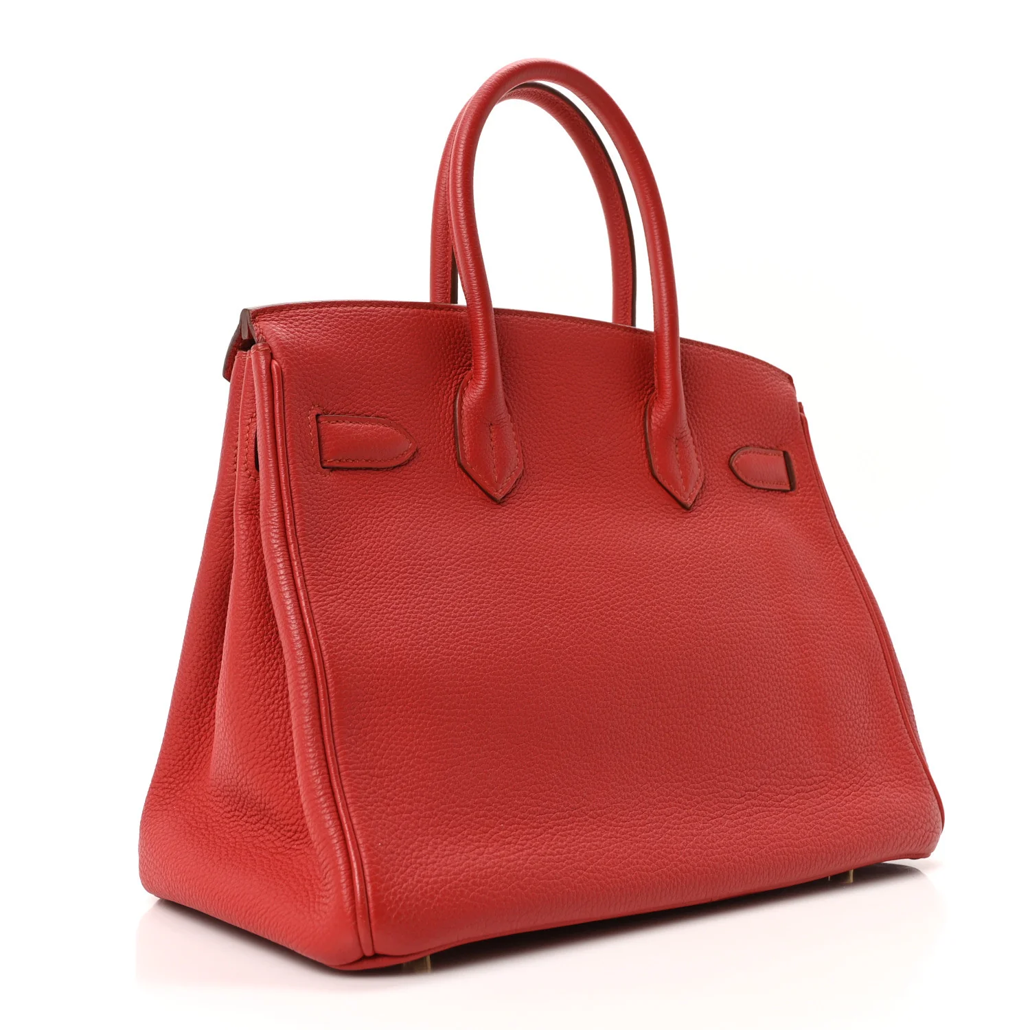 Taurillon Clemence Birkin 30 Rouge Casaque - Image 3