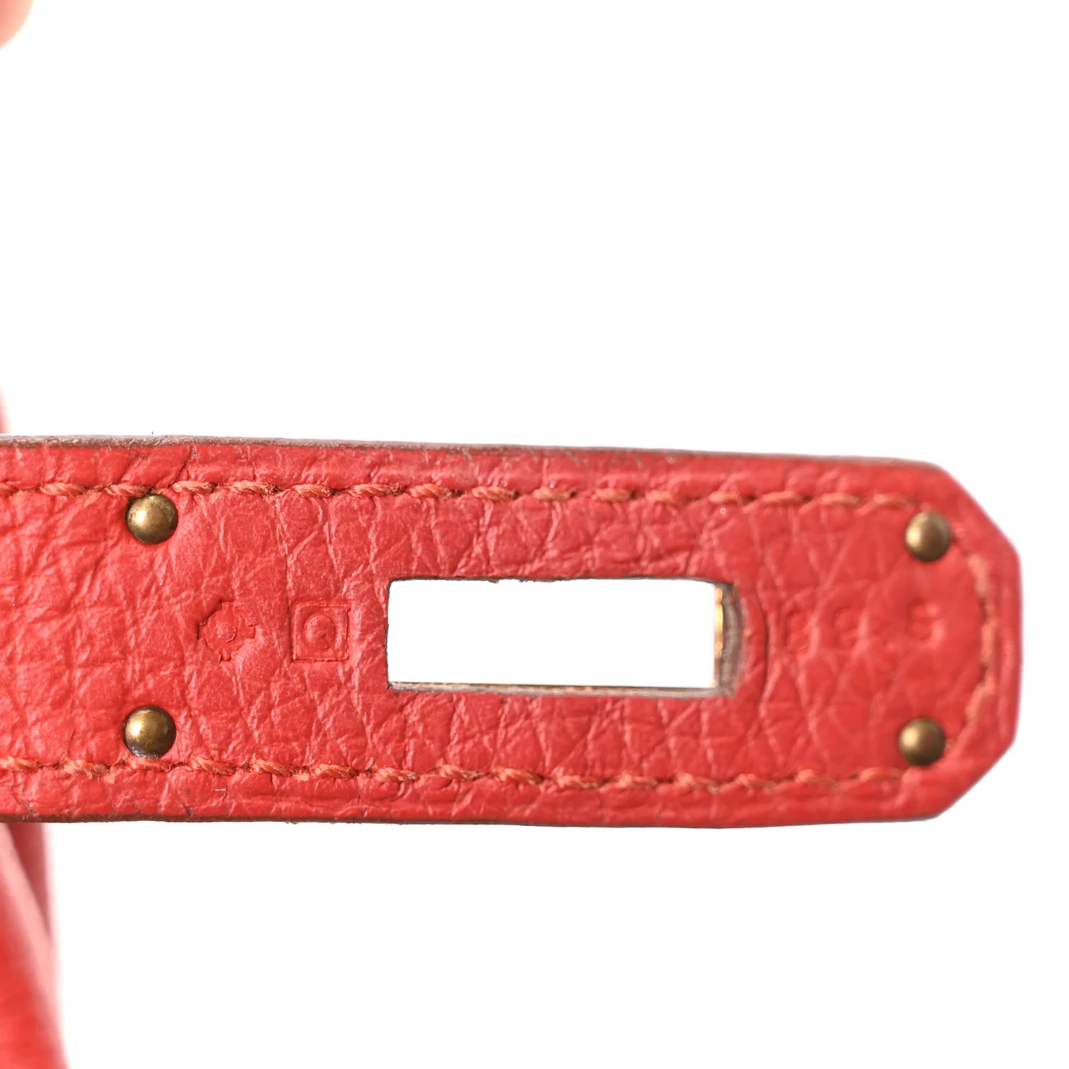 Taurillon Clemence Birkin 30 Rouge Casaque - Image 7