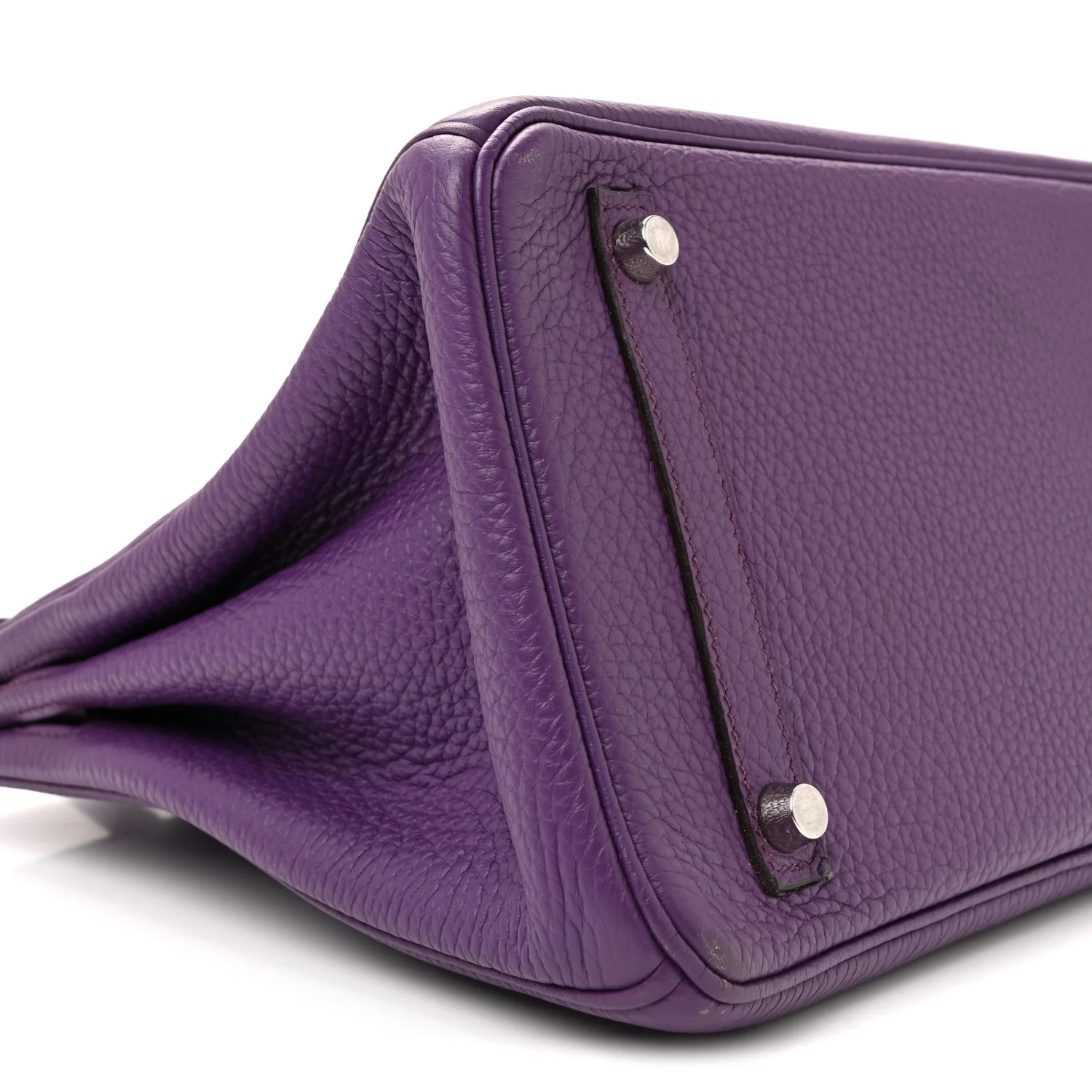 Taurillon Clemence Birkin 30 Ultraviolet - Image 25