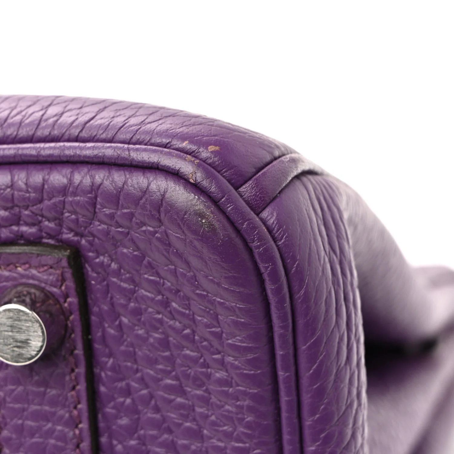 Taurillon Clemence Birkin 30 Ultraviolet - Image 34