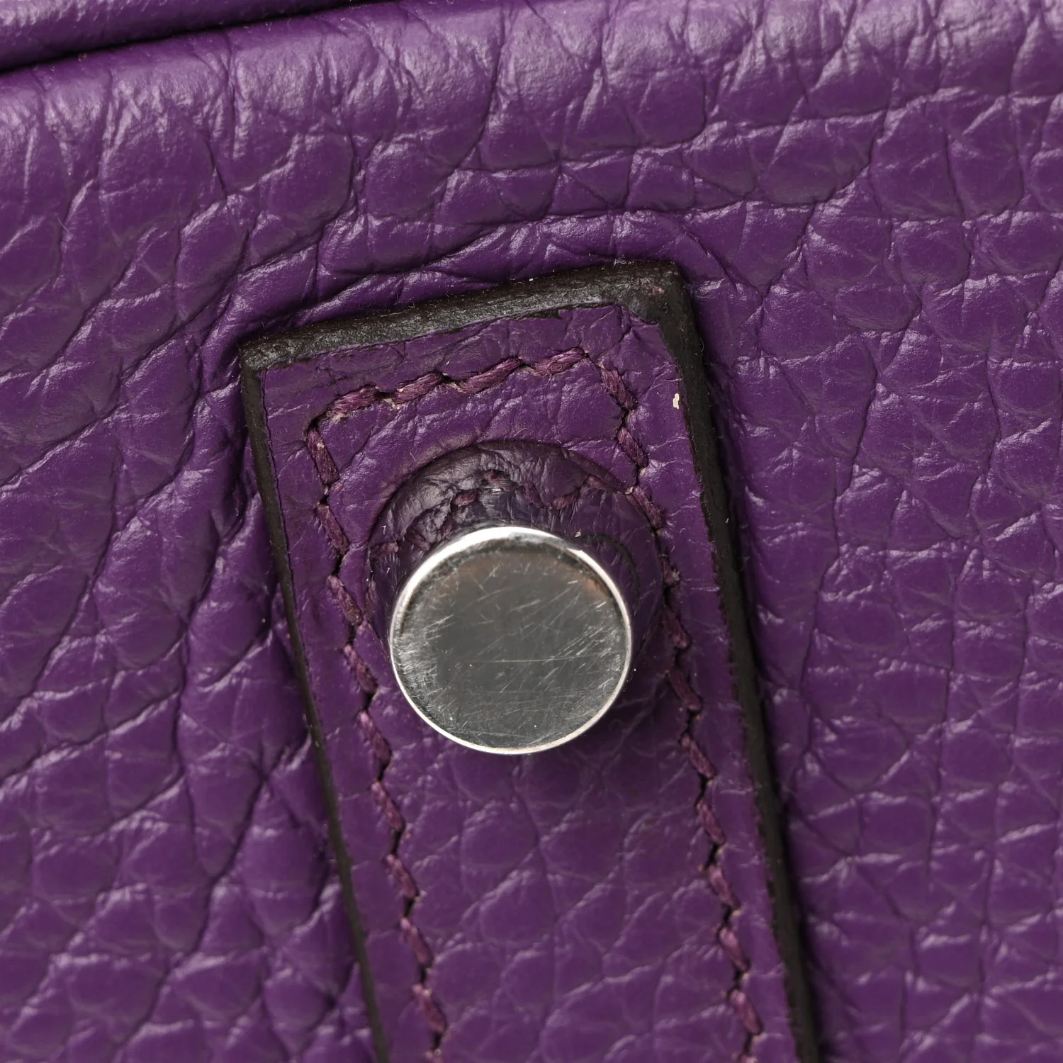 Taurillon Clemence Birkin 30 Ultraviolet - Image 36