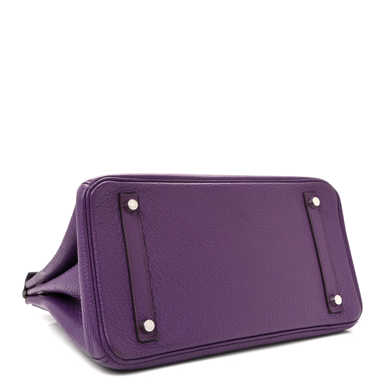 Taurillon Clemence Birkin 30 Ultraviolet - Image 8