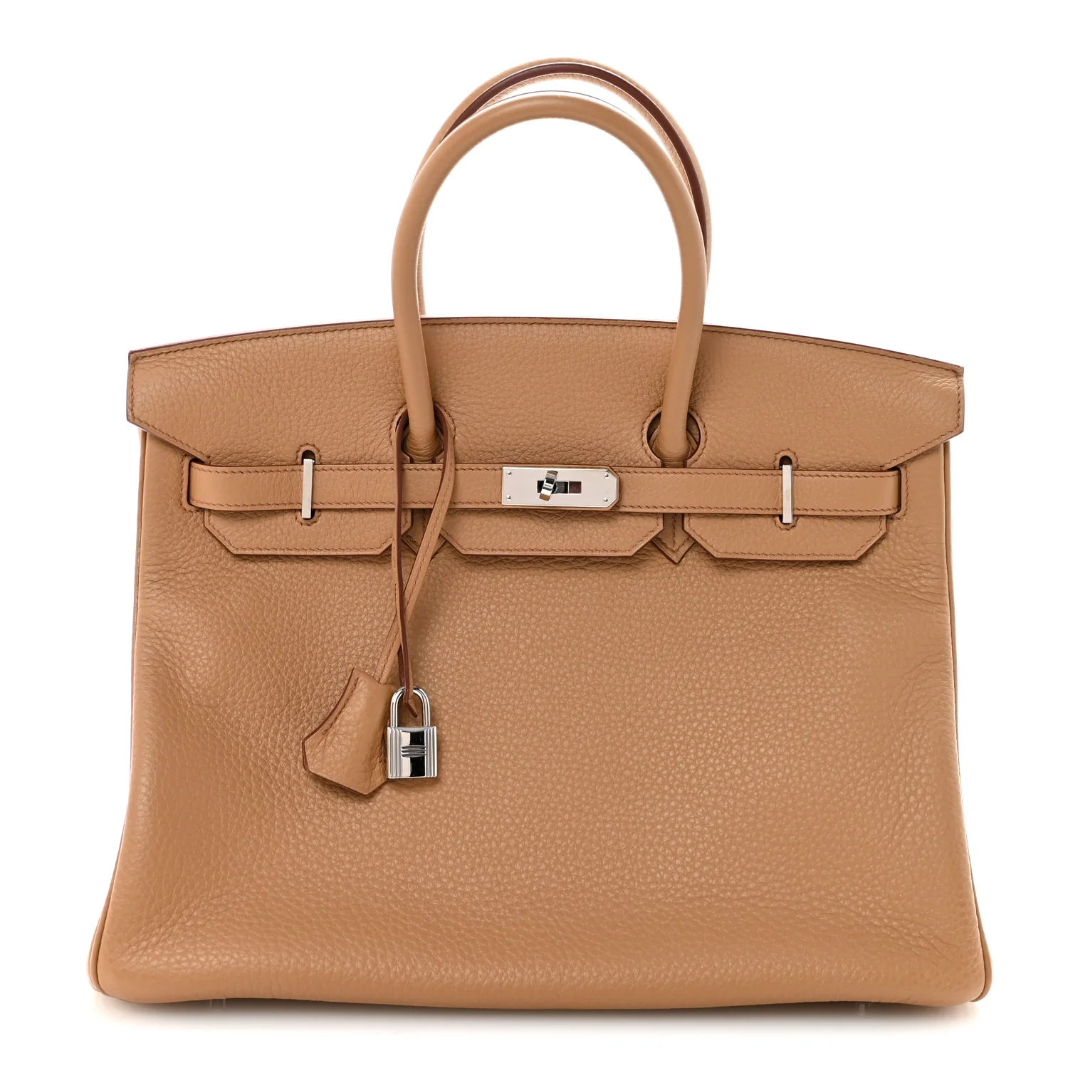 Taurillon Clemence Birkin 35 Biscuit