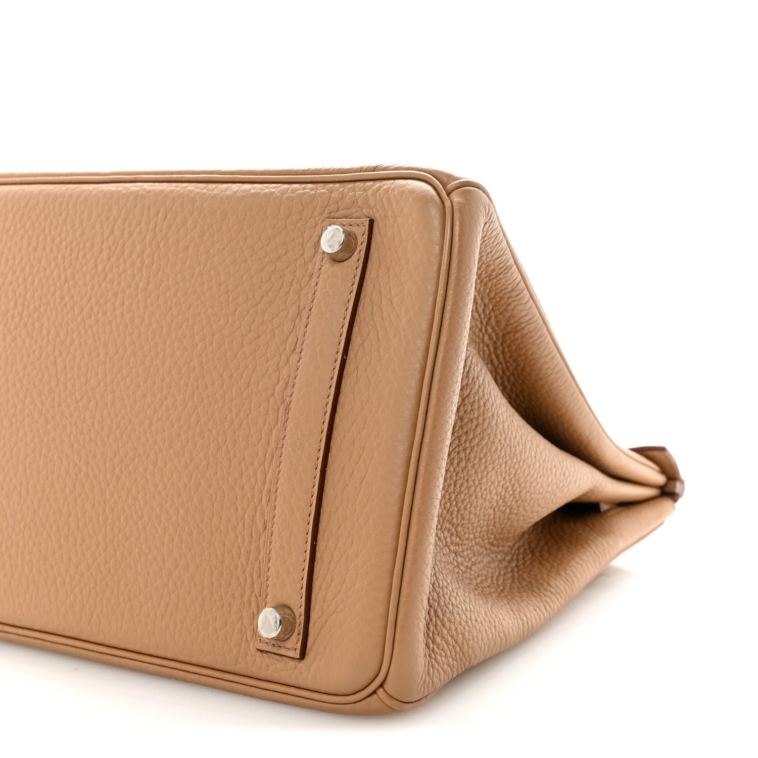 Taurillon Clemence Birkin 35 Biscuit - Image 10