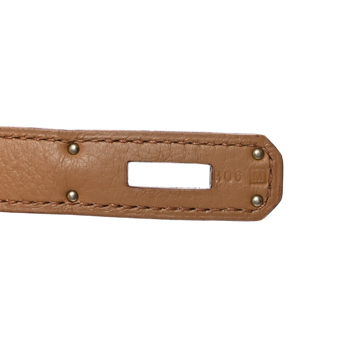 Taurillon Clemence Birkin 35 Biscuit - Image 7