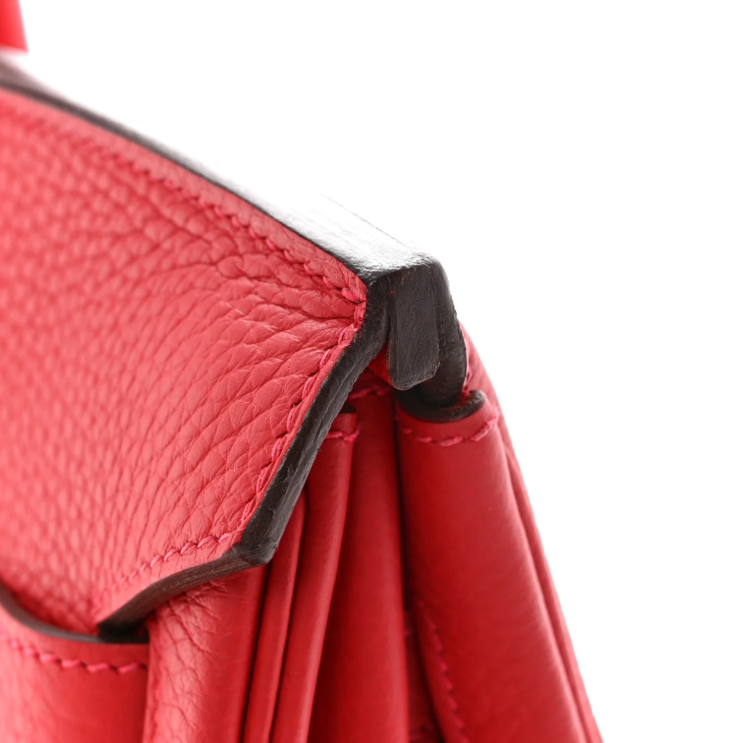 Taurillon Clemence BIRKIN 35 Rouge Casaque - Image 12