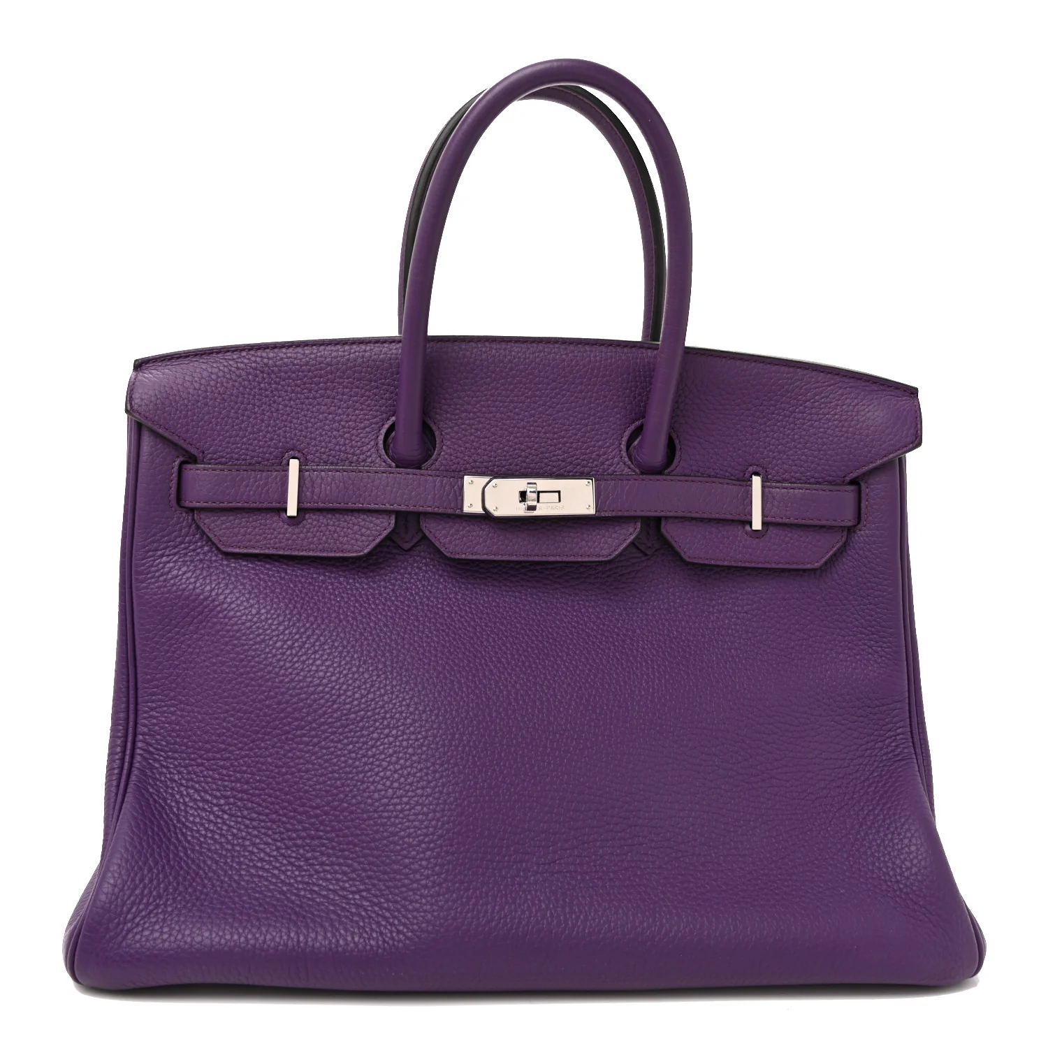 Taurillon Clemence Birkin 35 Ultraviolet - Image 2