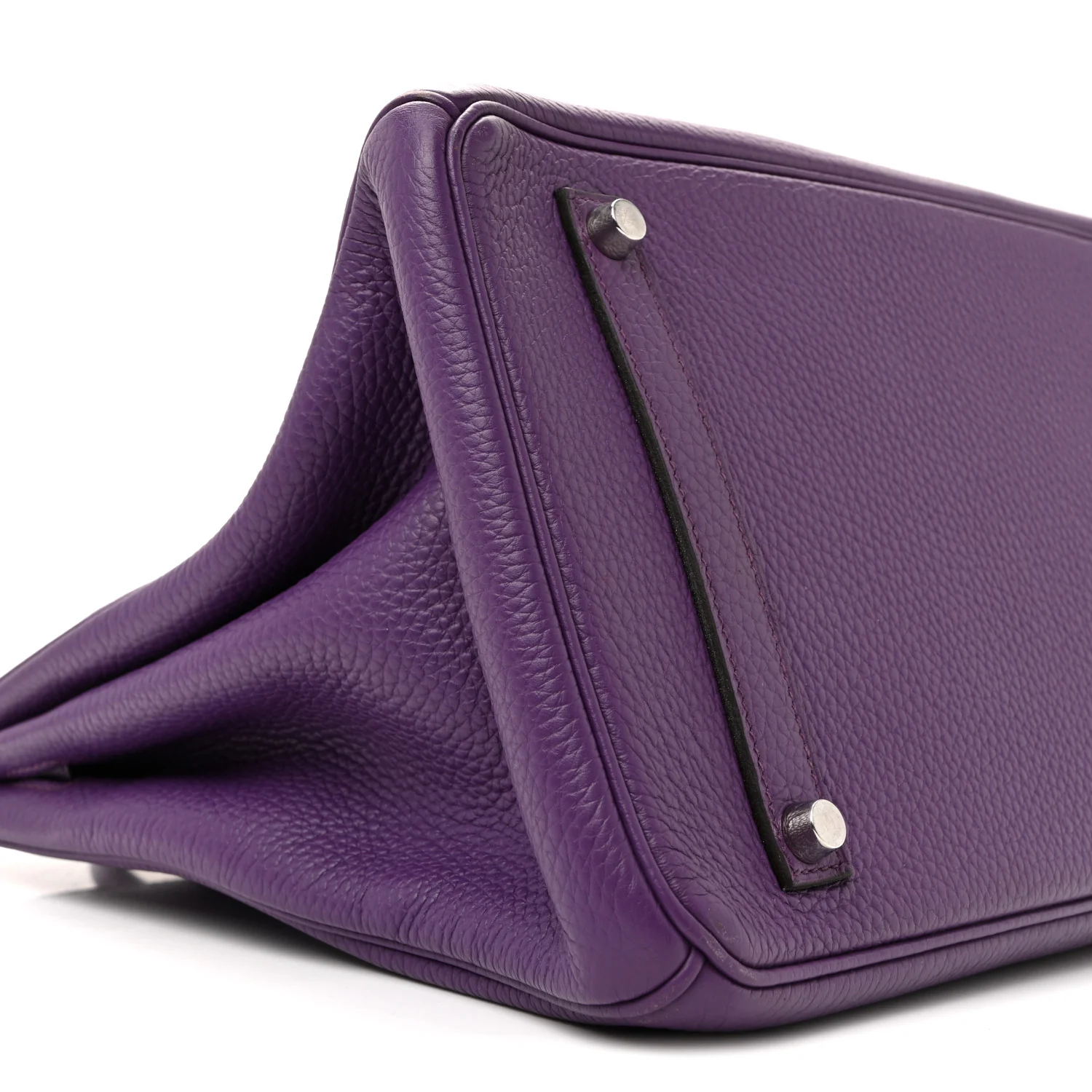 Taurillon Clemence Birkin 35 Ultraviolet - Image 23