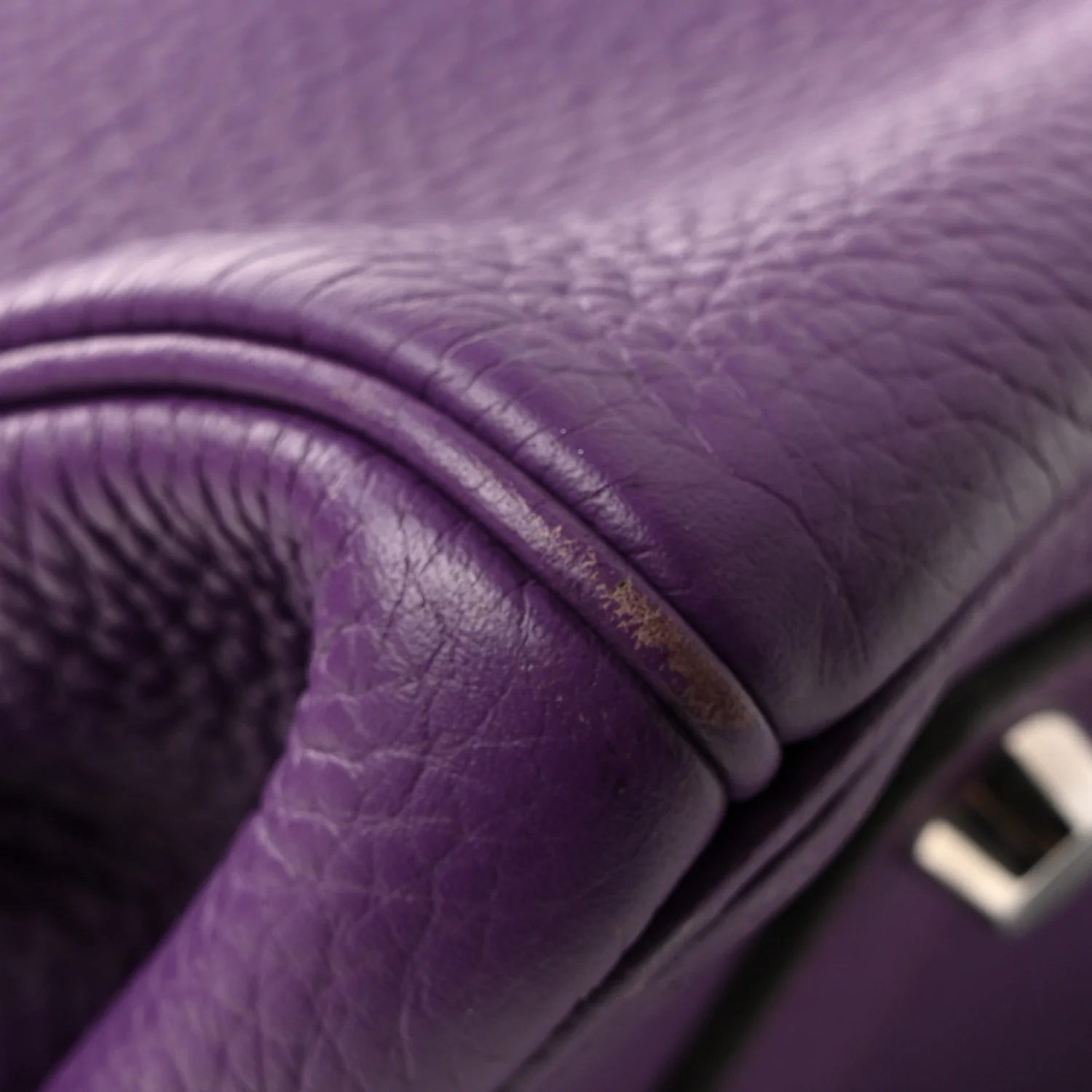 Taurillon Clemence Birkin 35 Ultraviolet - Image 34