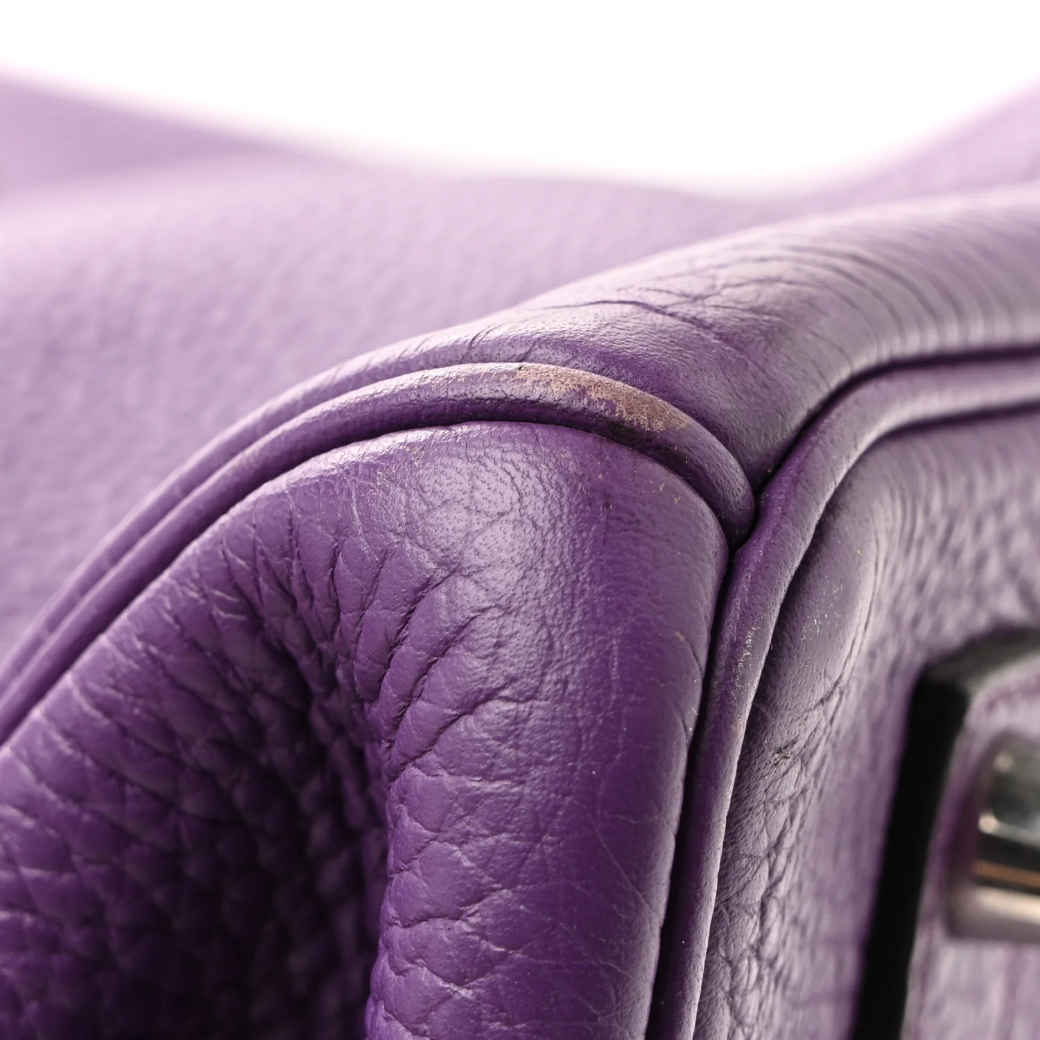 Taurillon Clemence Birkin 35 Ultraviolet - Image 37