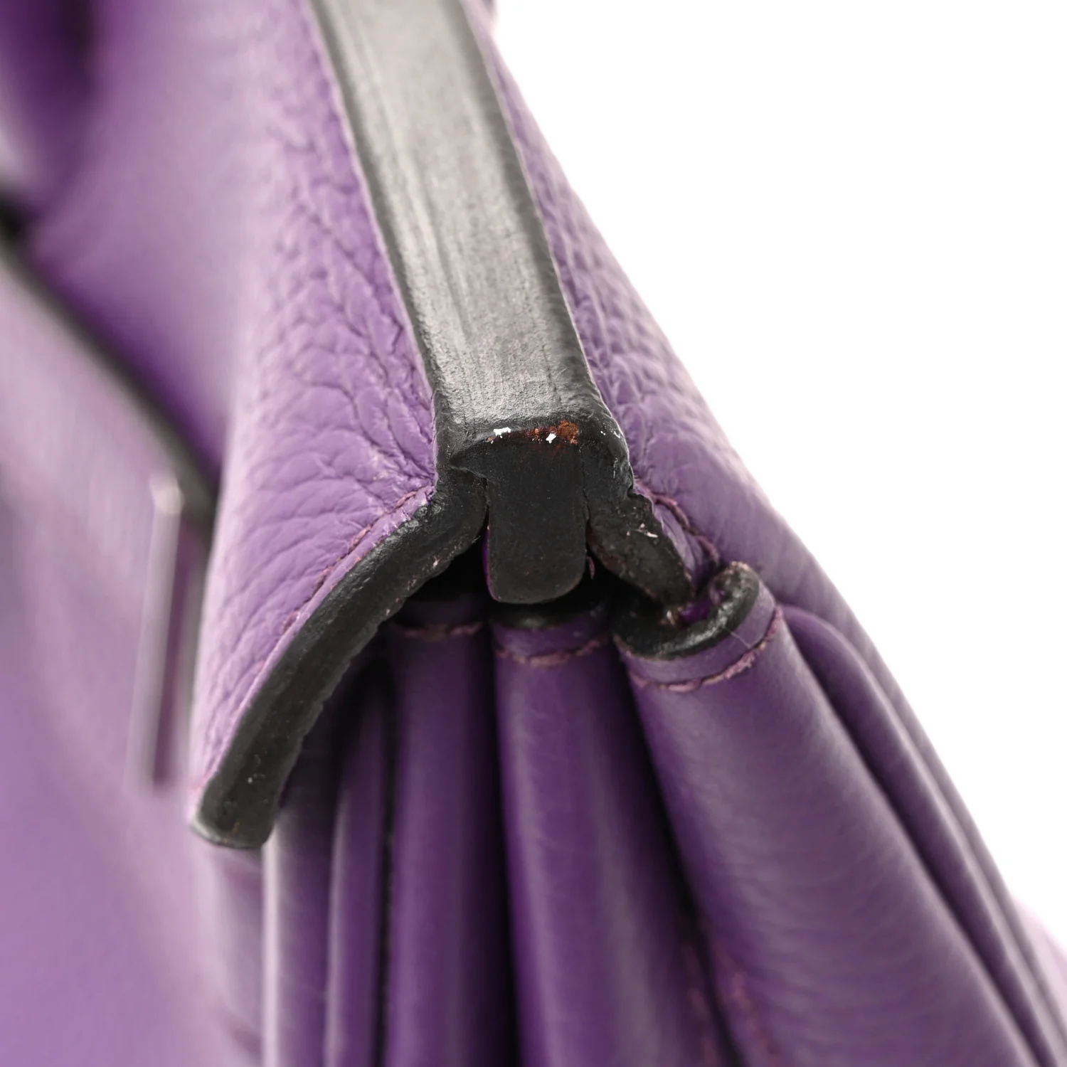 Taurillon Clemence Birkin 35 Ultraviolet - Image 38
