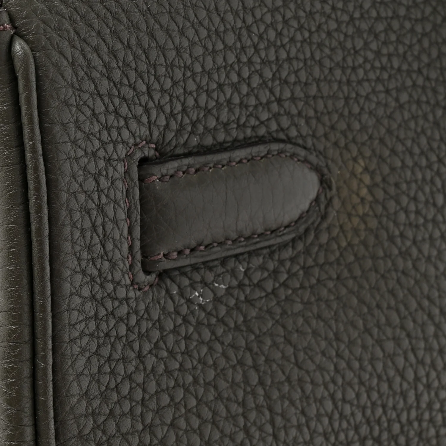 Taurillon Clemence Birkin 35 Vert De Gris - Image 15