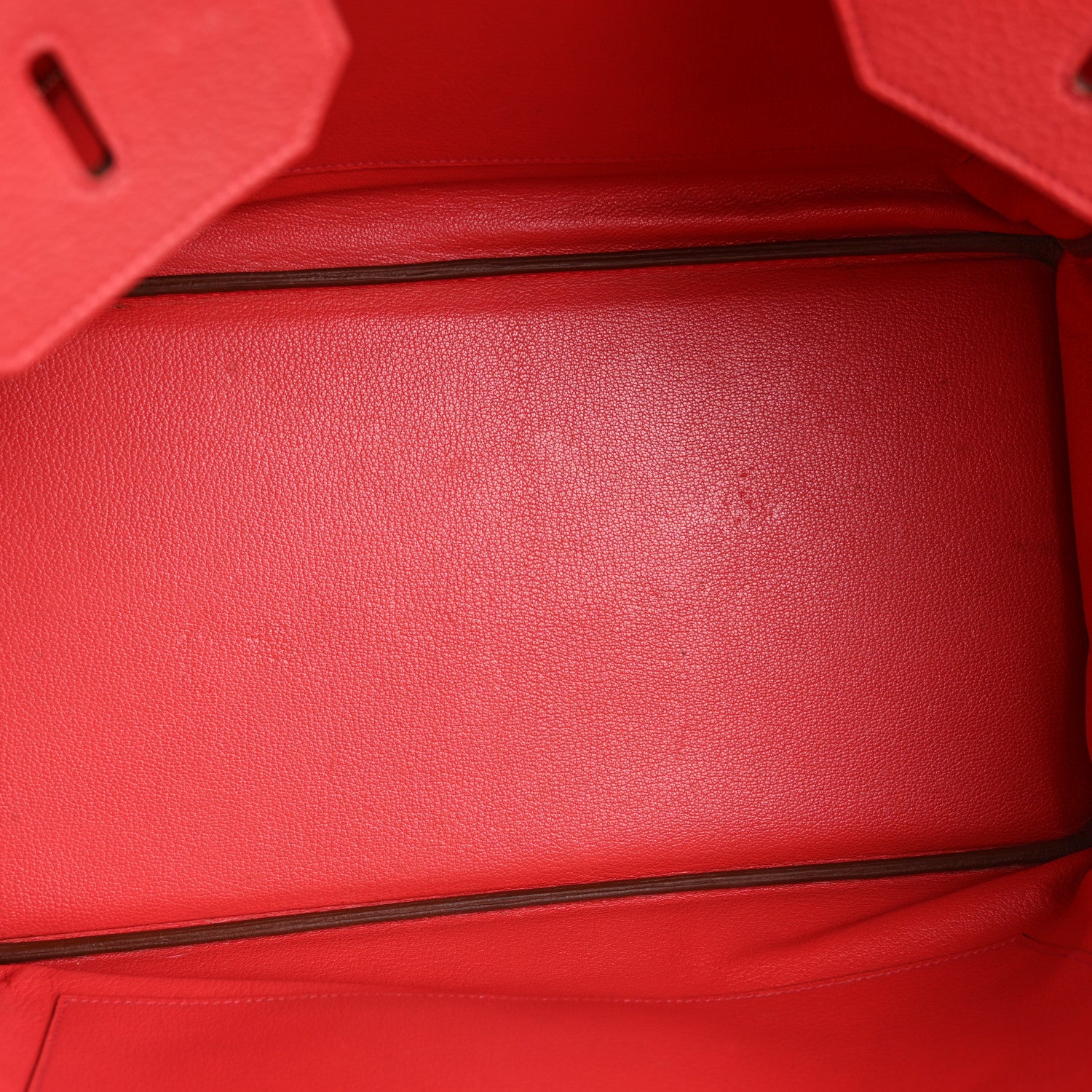 Taurillon Clemence Birkin 40 Rouge Venetian - Image 4