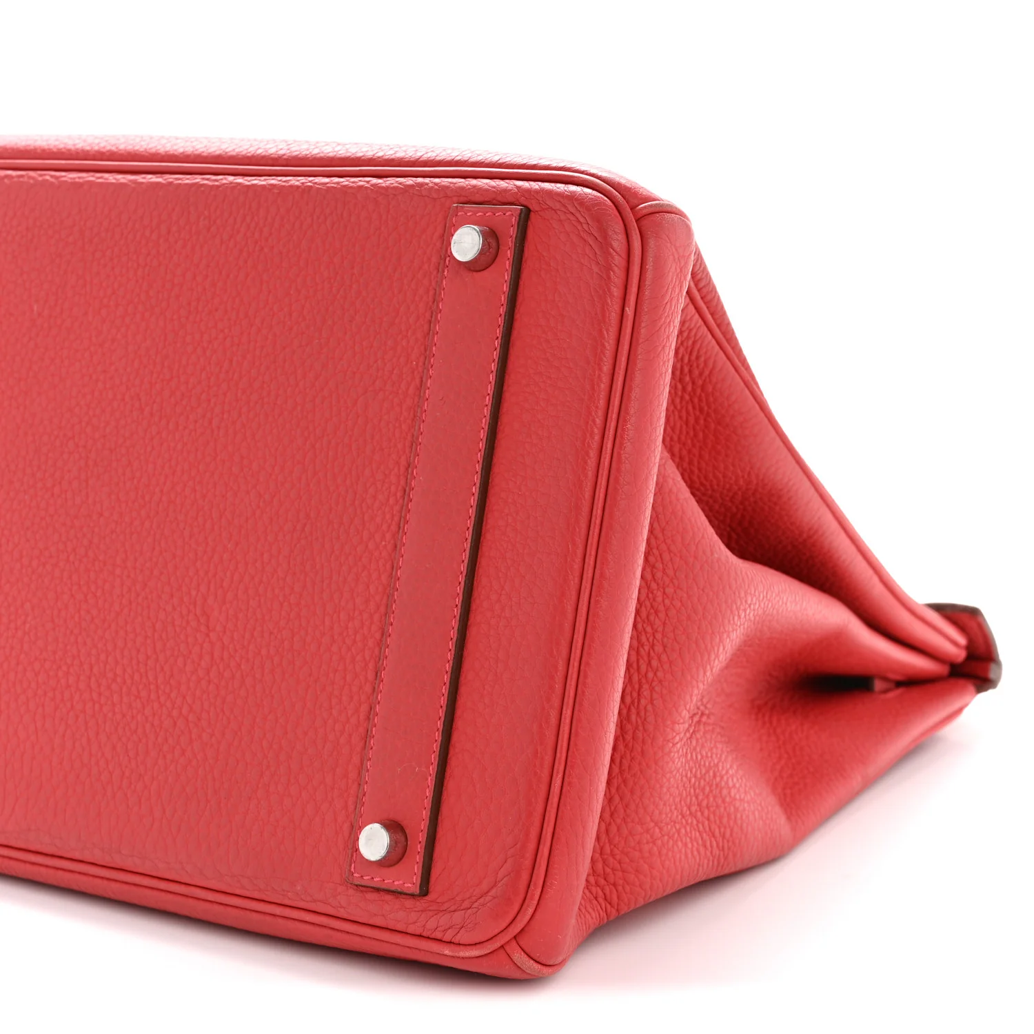 Taurillon Clemence Birkin 40 Rouge Venetian - Image 9