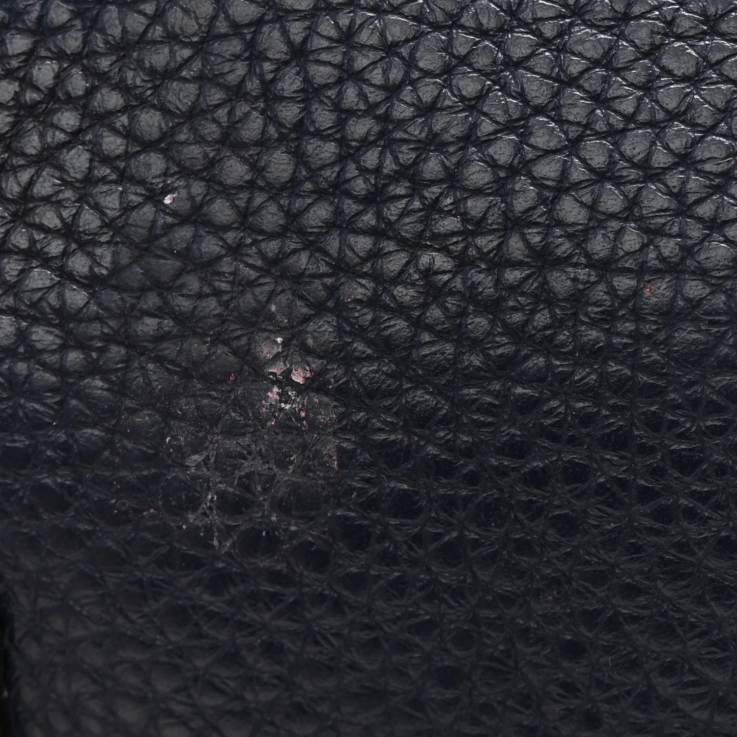 Taurillon Clemence Double Sens 36 Reversible Tote Bleu Nuit Magnolia - Image 32