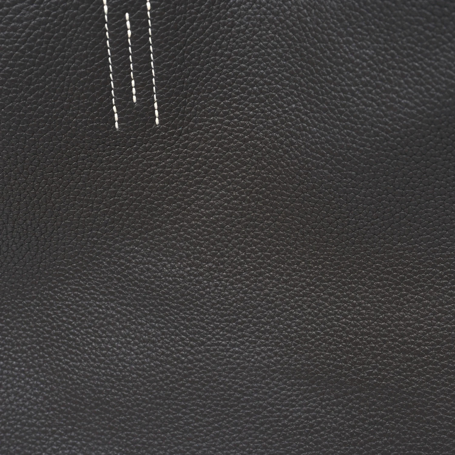 Taurillon Clemence Double Sens 36 Reversible Tote Graphite Bleu Electrique - Image 15